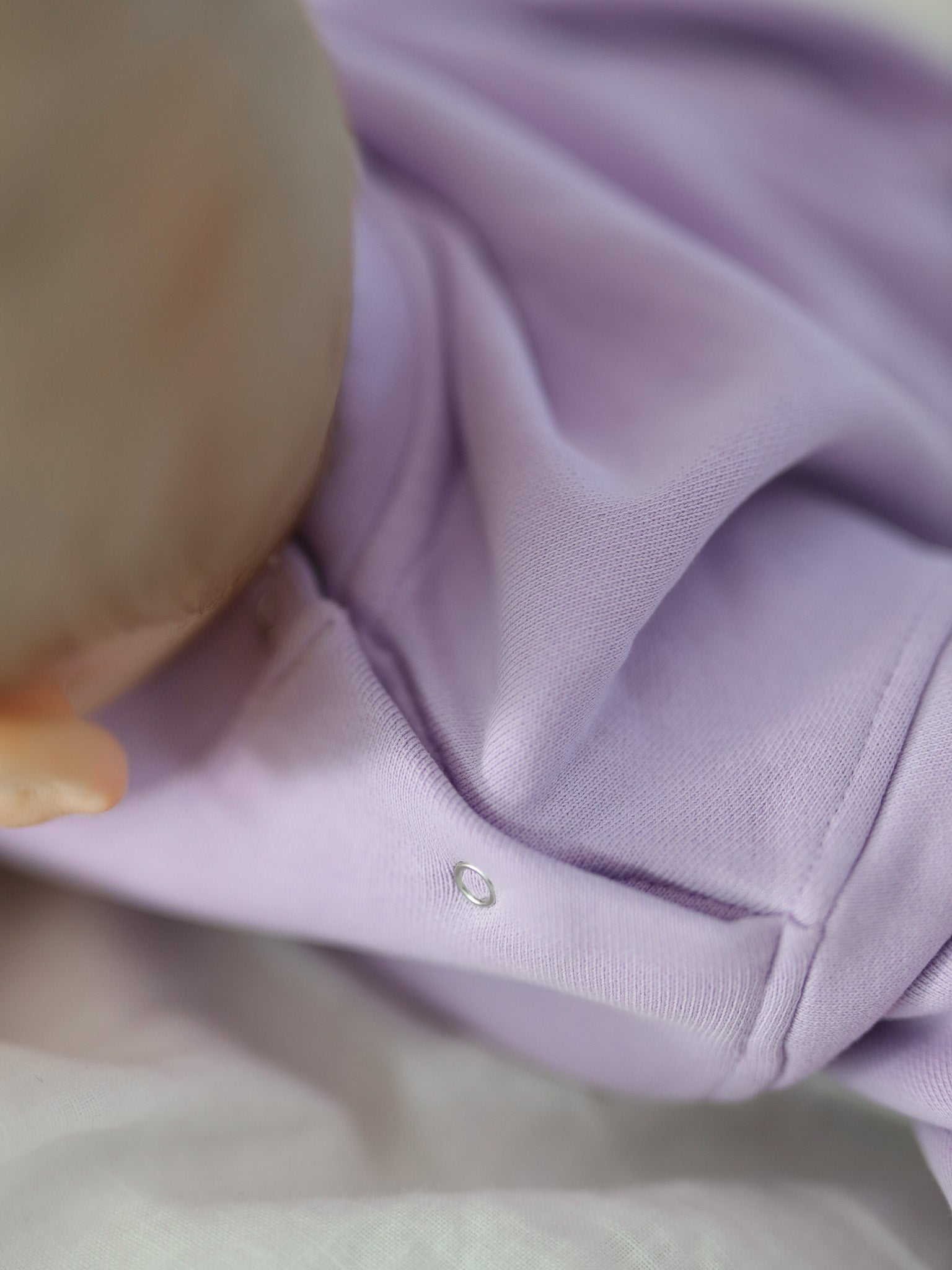 HEY BABY Sweatshirt - lavender/ orange - FAMVIBES