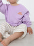 HEY KIDDO Sweatshirt - lavender/ orange - FAMVIBES