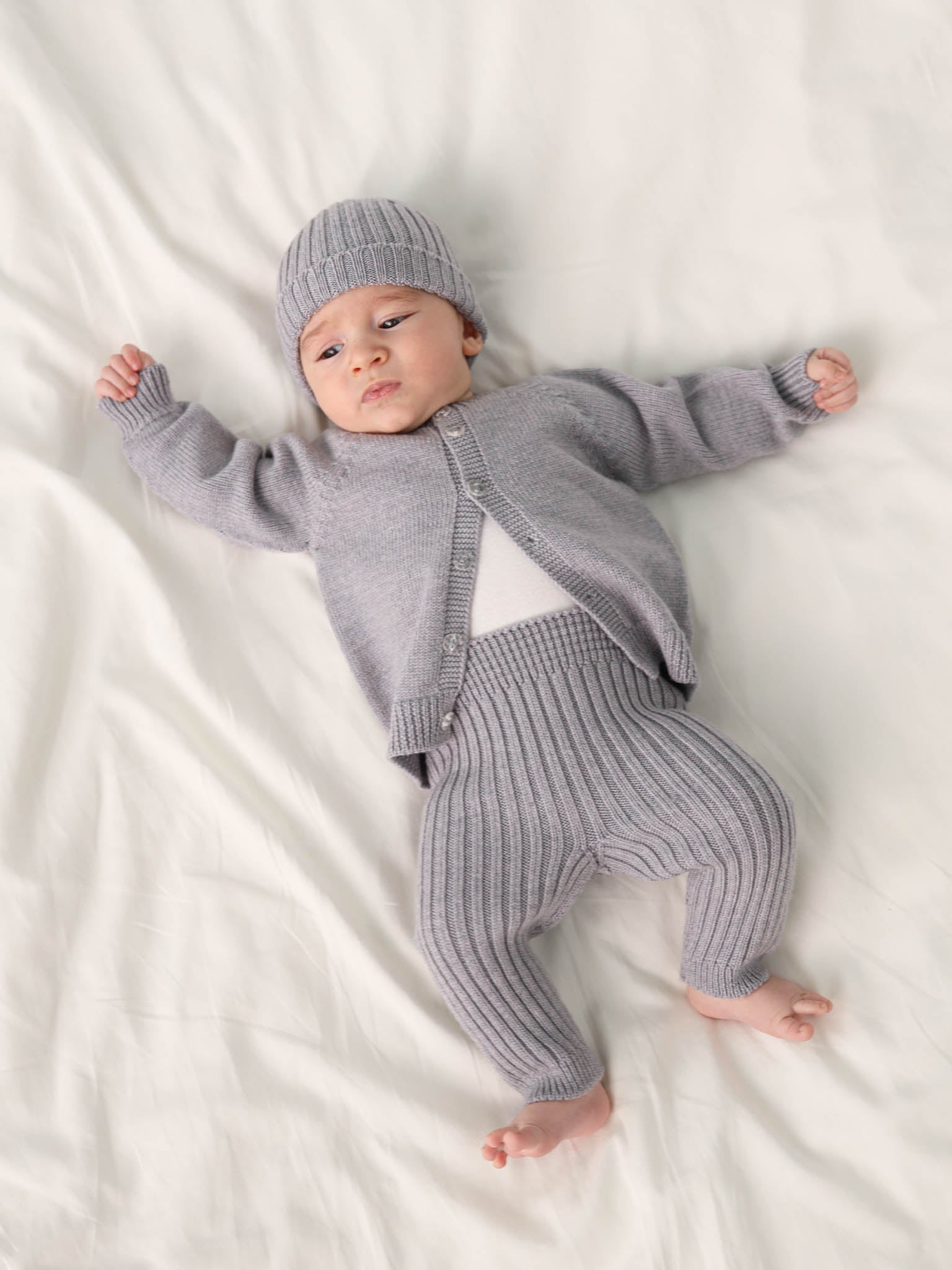 Strickleggings TINY 2.0 grey - FAMVIBES