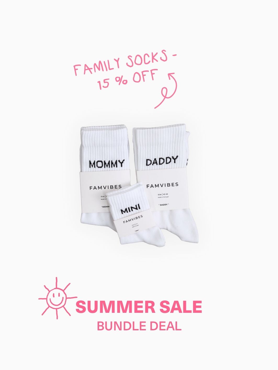 Bundle Deal Family Original Socks - FAMVIBES
