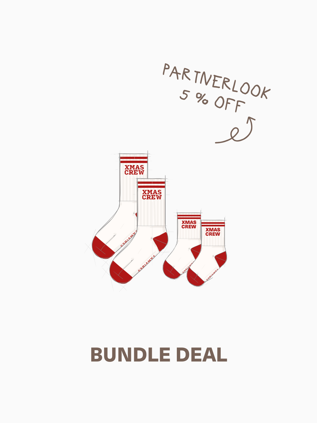 Bundle Deal X-MAS CREW Socken