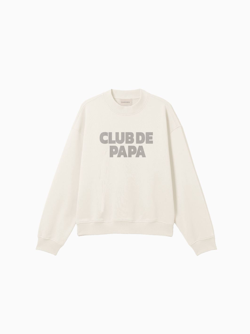 Sweater CLUB DE PAPA - GREY - FAMVIBES