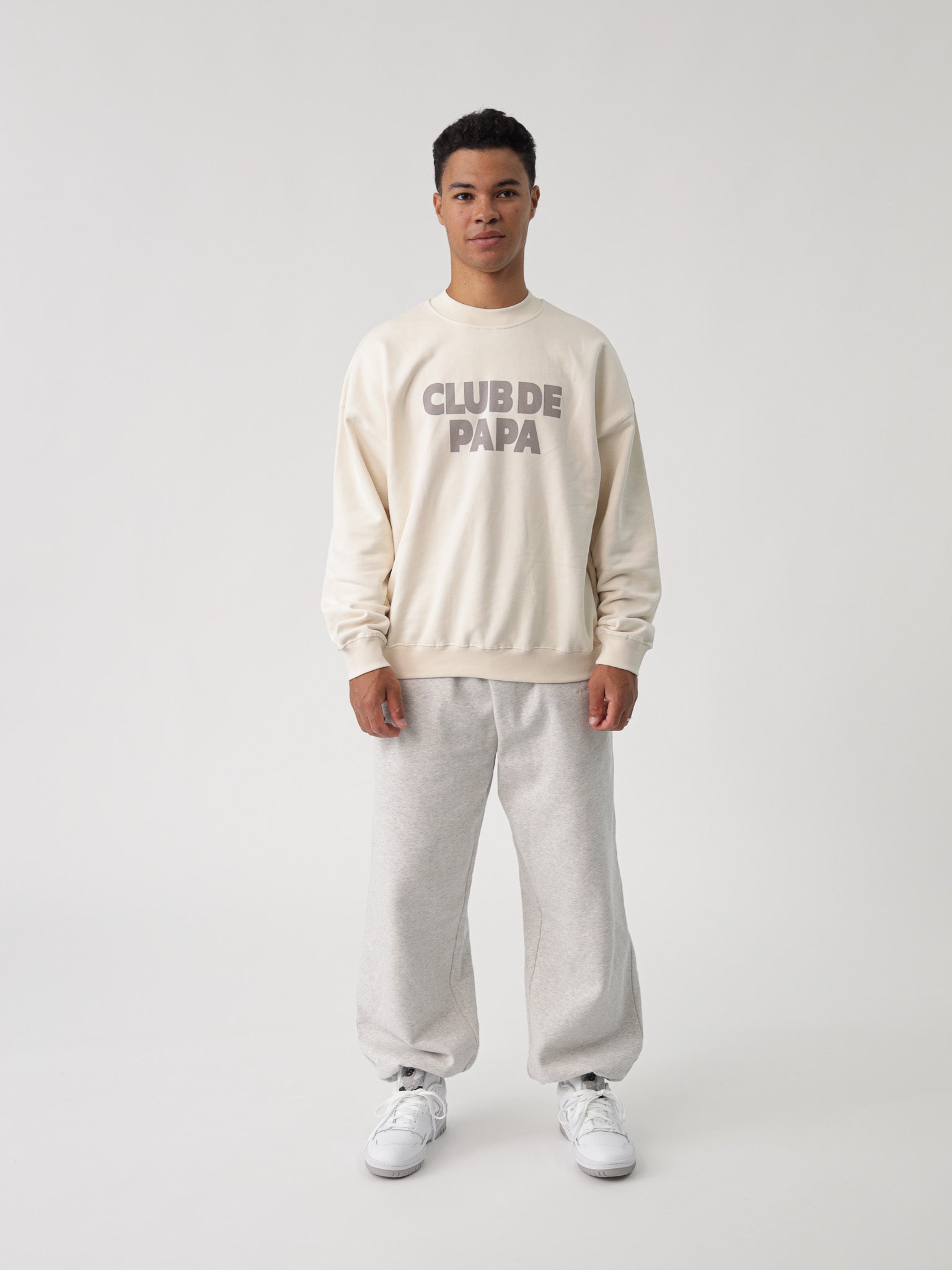 Sweater CLUB DE PAPA - GREY - FAMVIBES