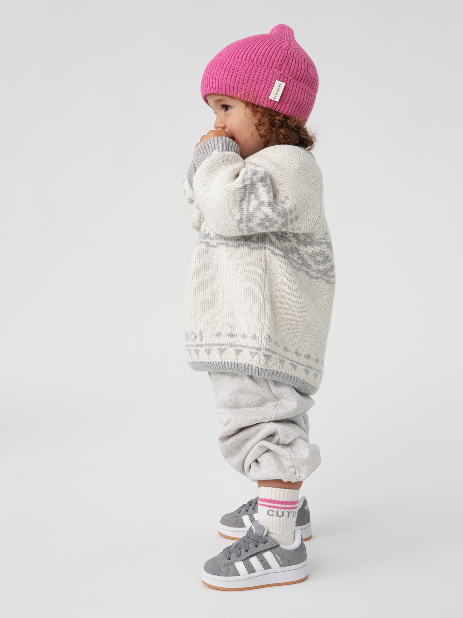 CUTIE Socken - HAPPY PINK - FAMVIBES