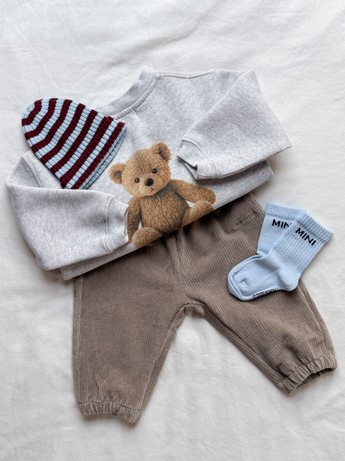 CORD Pants Baby - brown - FAMVIBES