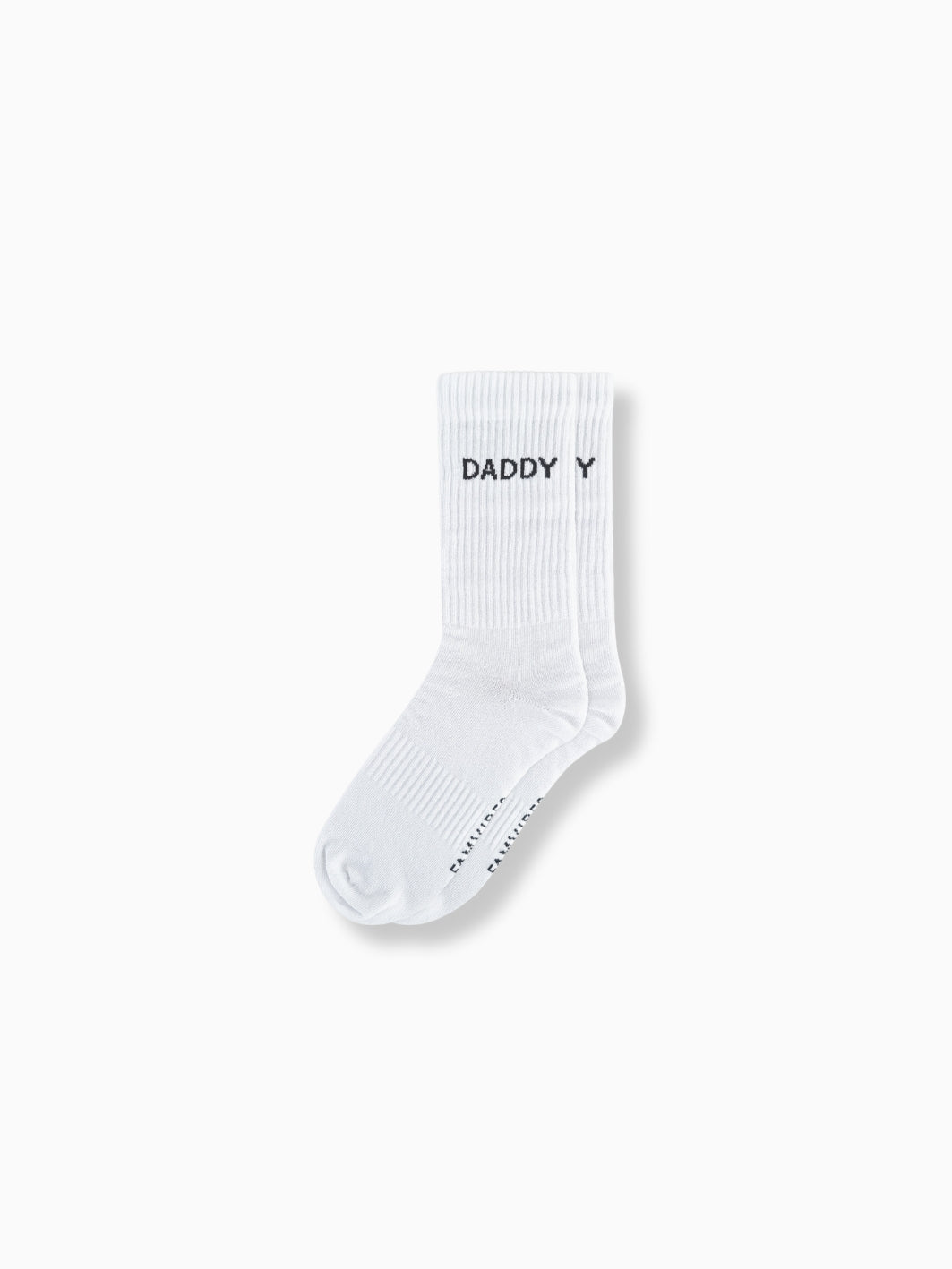 DADDY - Socken weiß - FAMVIBES 