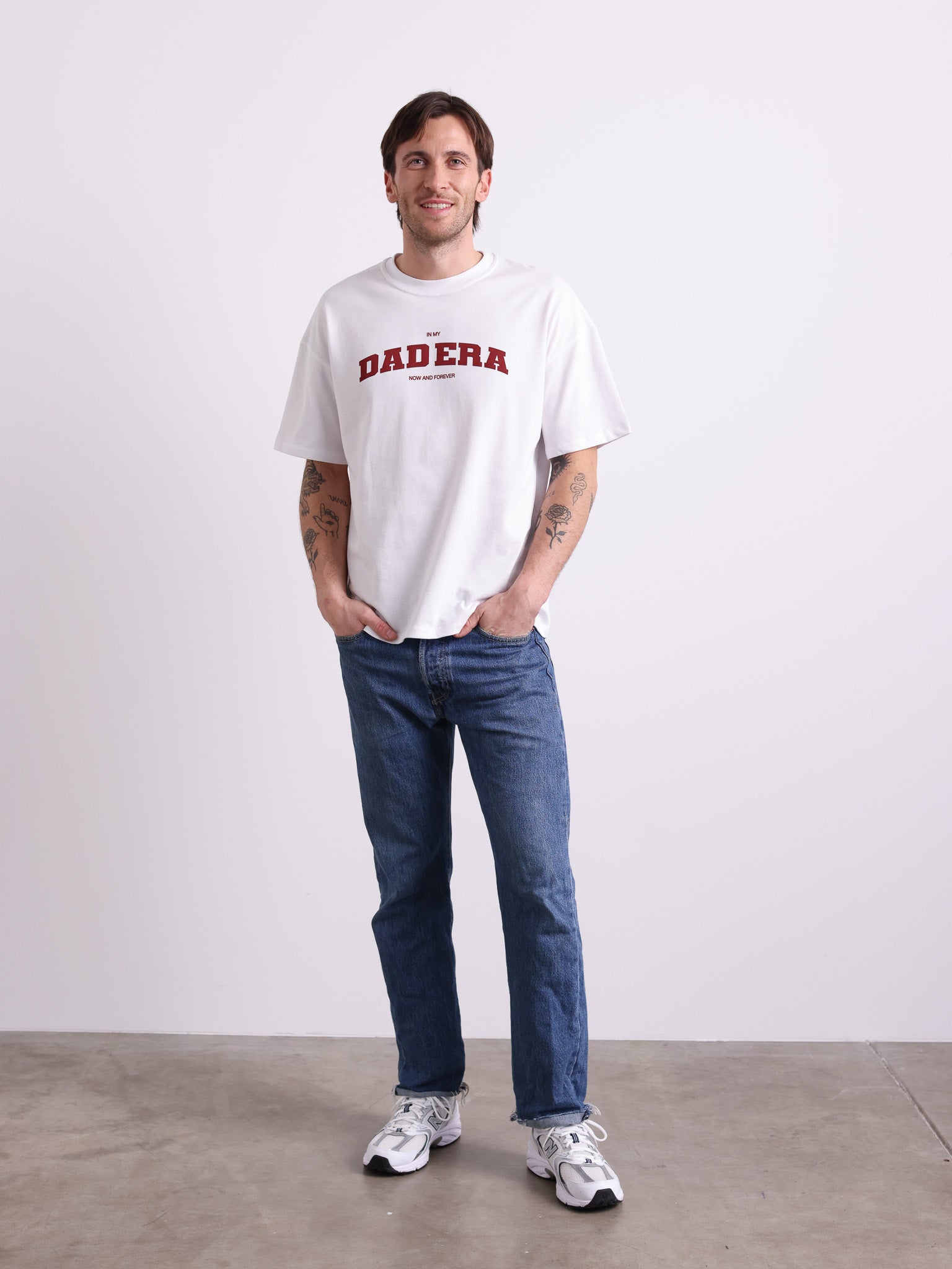 DAD ERA Shirt - burgundy - FAMVIBES