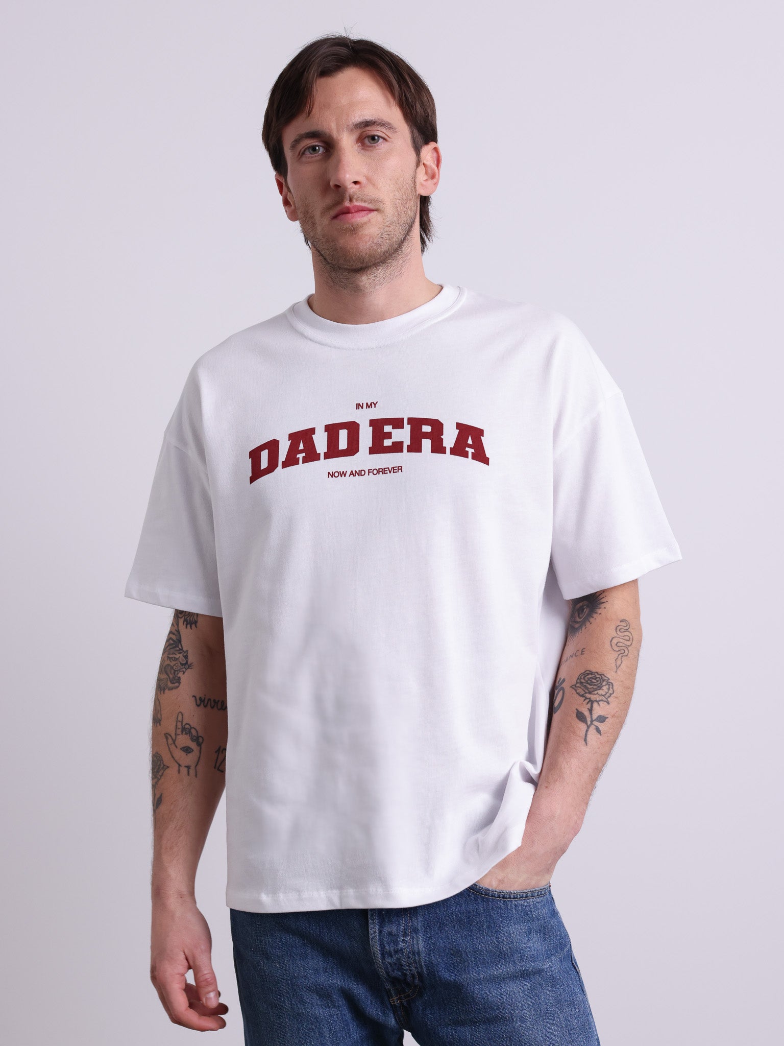 DAD ERA Shirt - burgundy - FAMVIBES