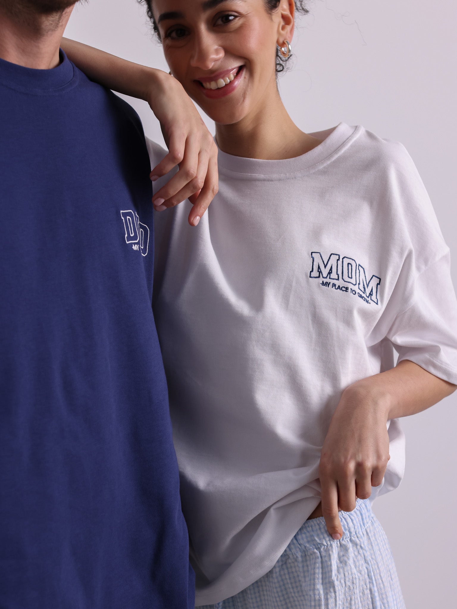 MOM -PLACE TO GROW - Shirt weiss - FAMVIBES