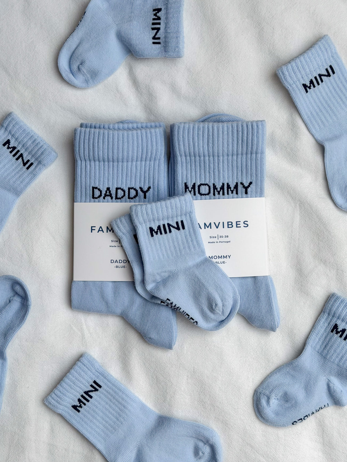 DADDY ORIGINAL Socken - blue - FAMVIBES