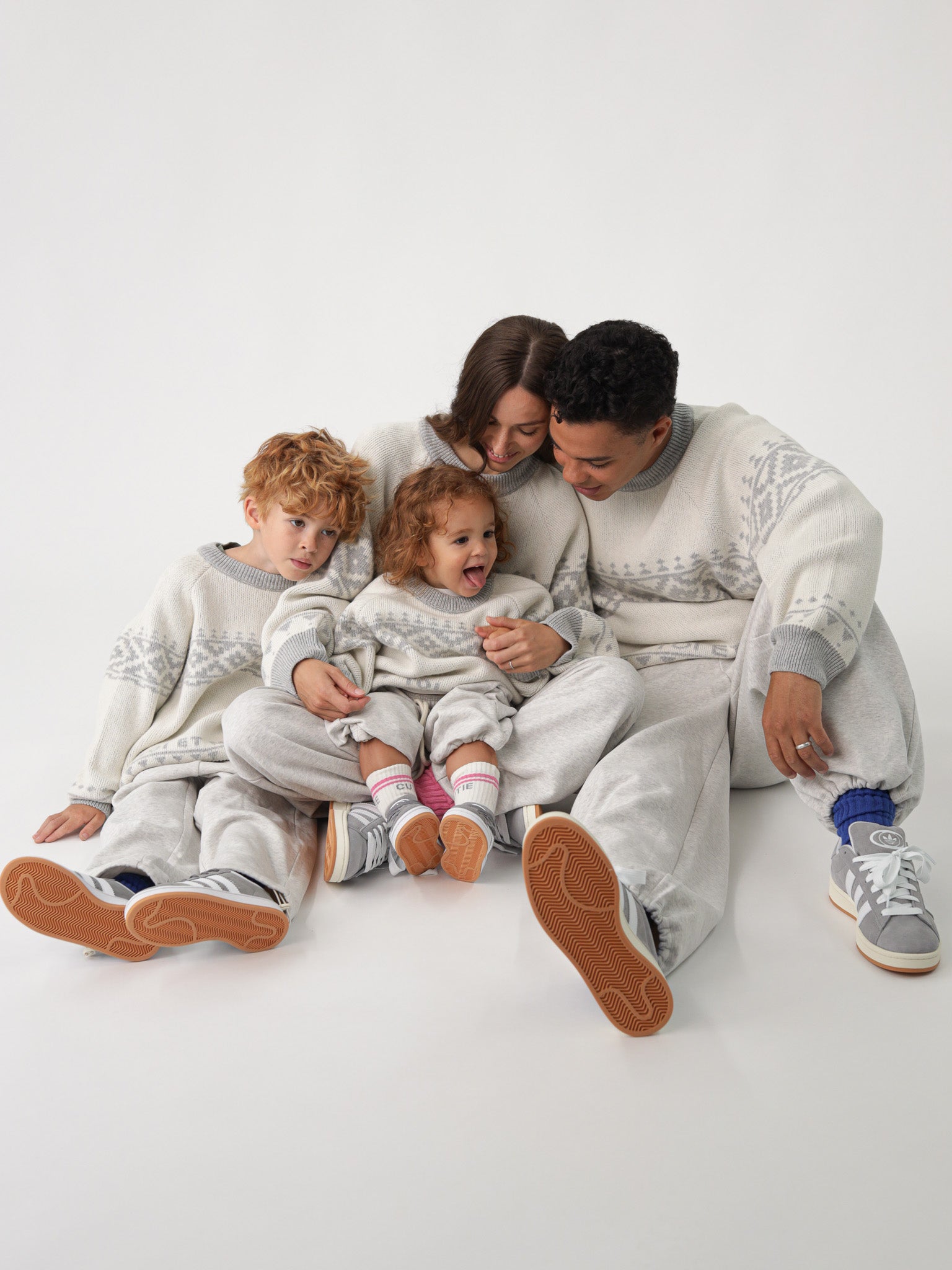 SLOUCHY Socken KIDS - WINTERNIGHT BLUE - FAMVIBES