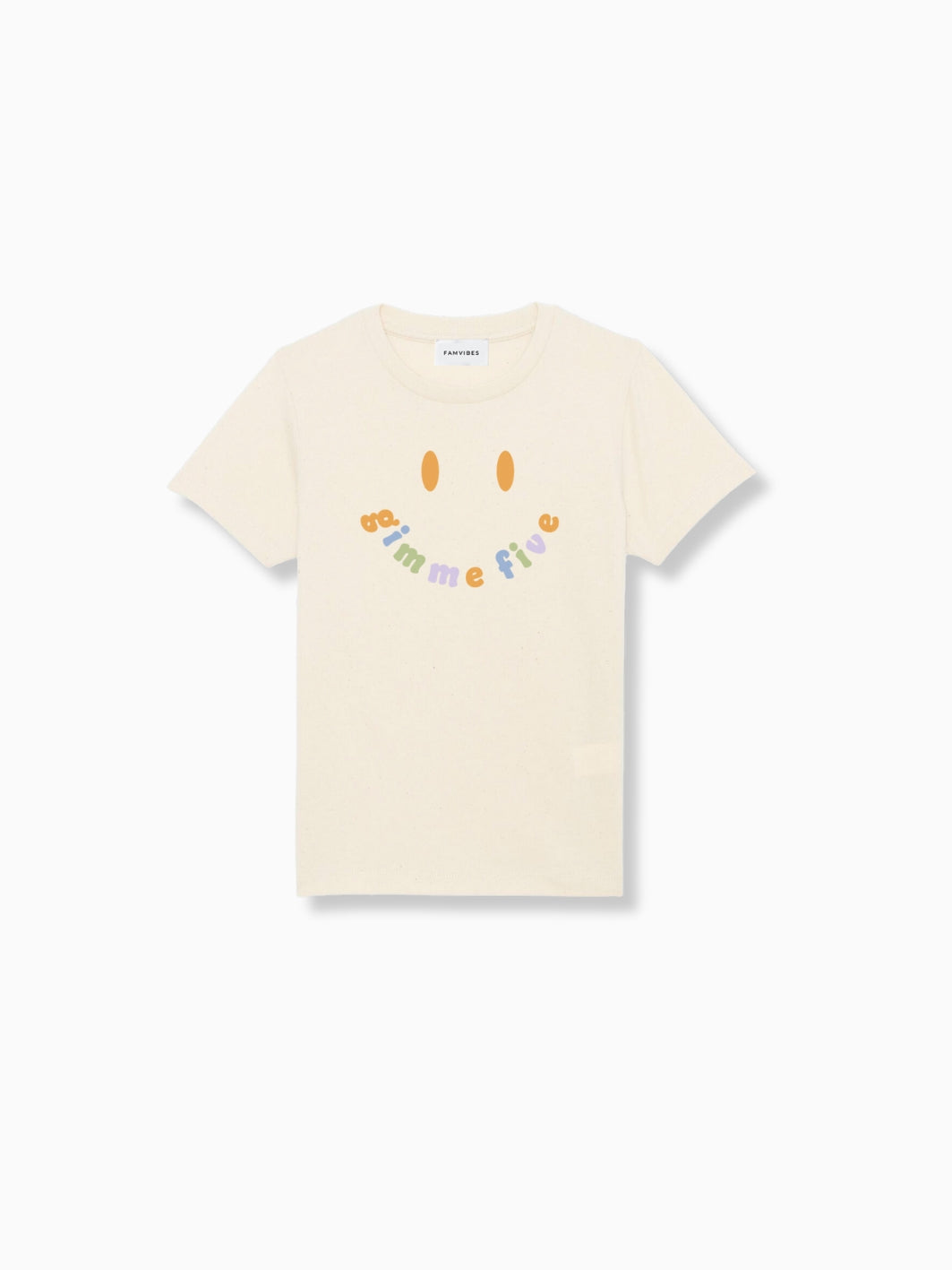 FIVE  - Kids Smiley Meilenstein T-Shirt - FAMVIBES 