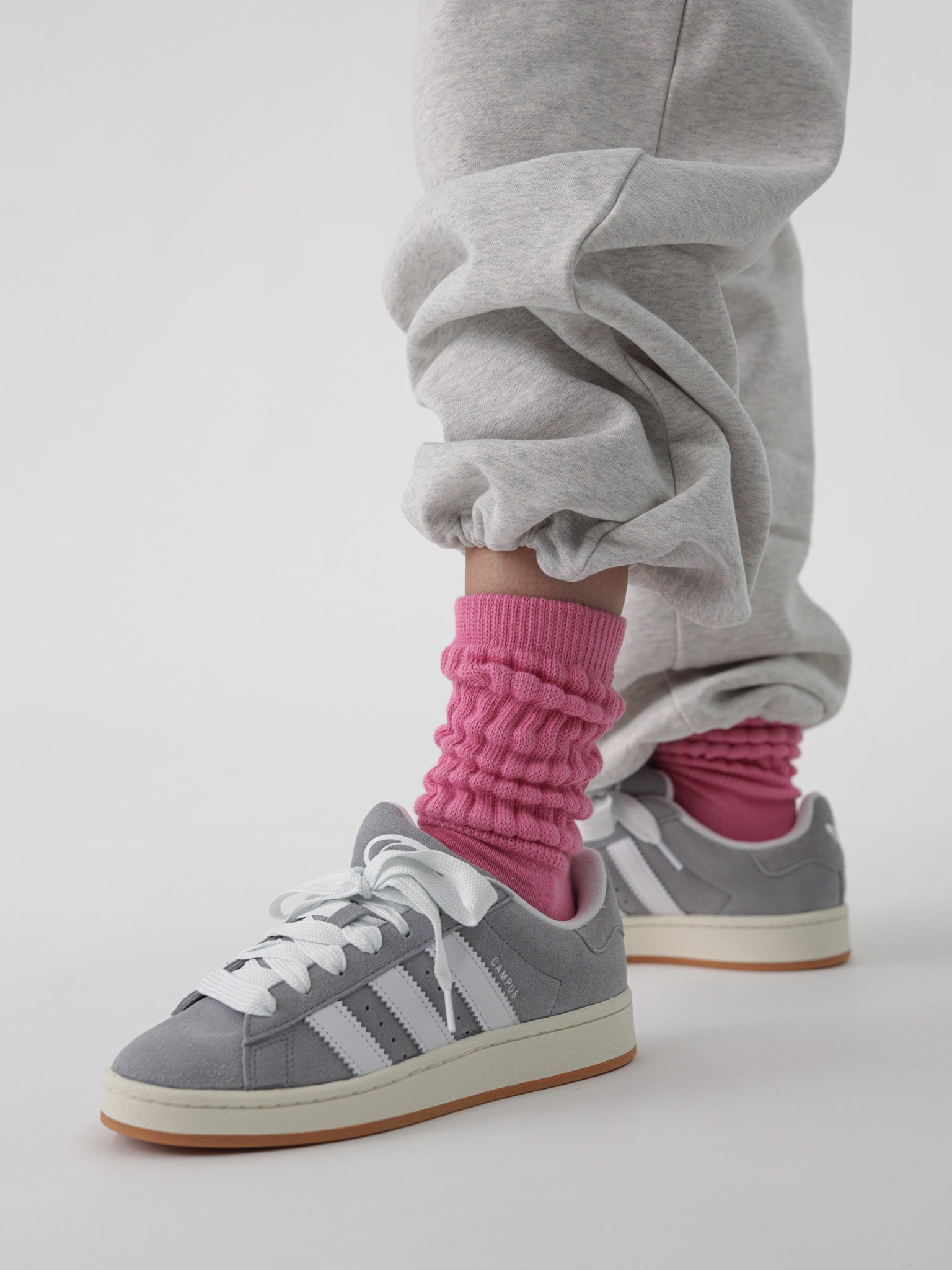 SLOUCHY Socken KIDS - HAPPY PINK - FAMVIBES