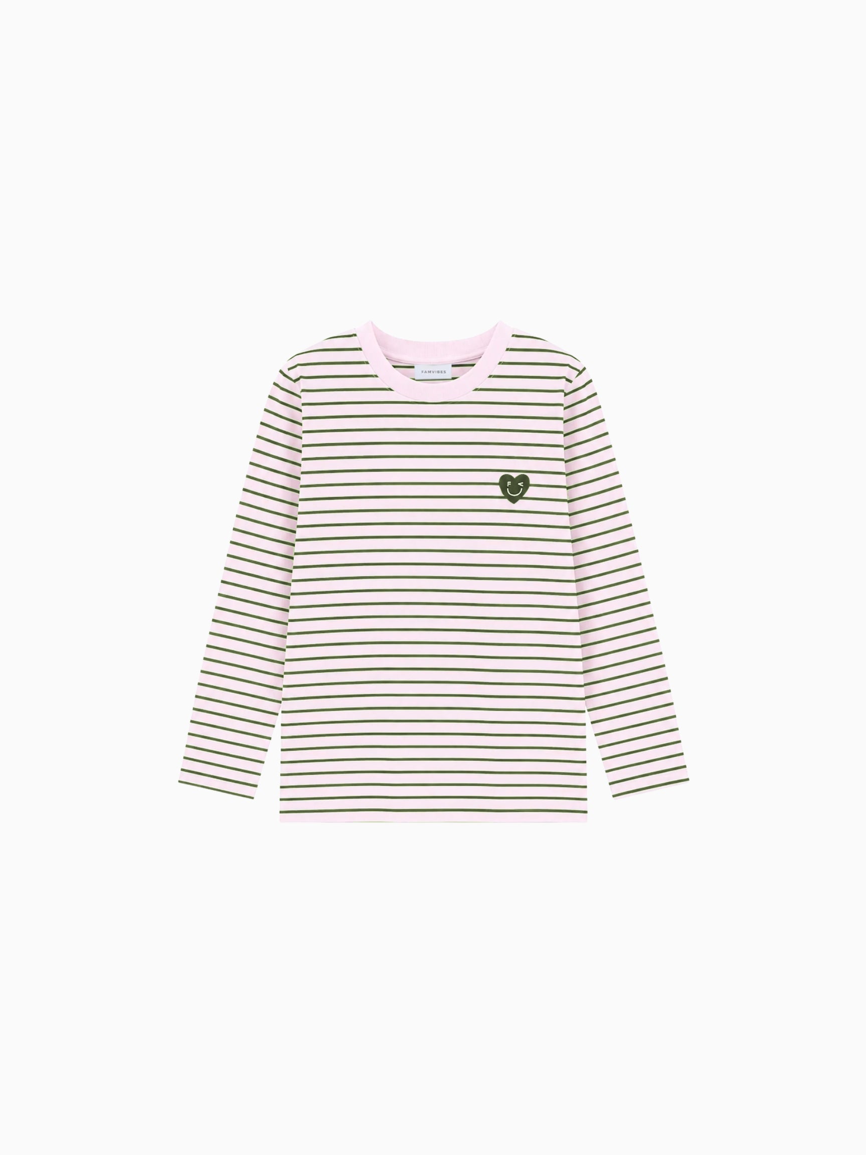 LONGSLEEVE striped Unisex - rosa - FAMVIBES