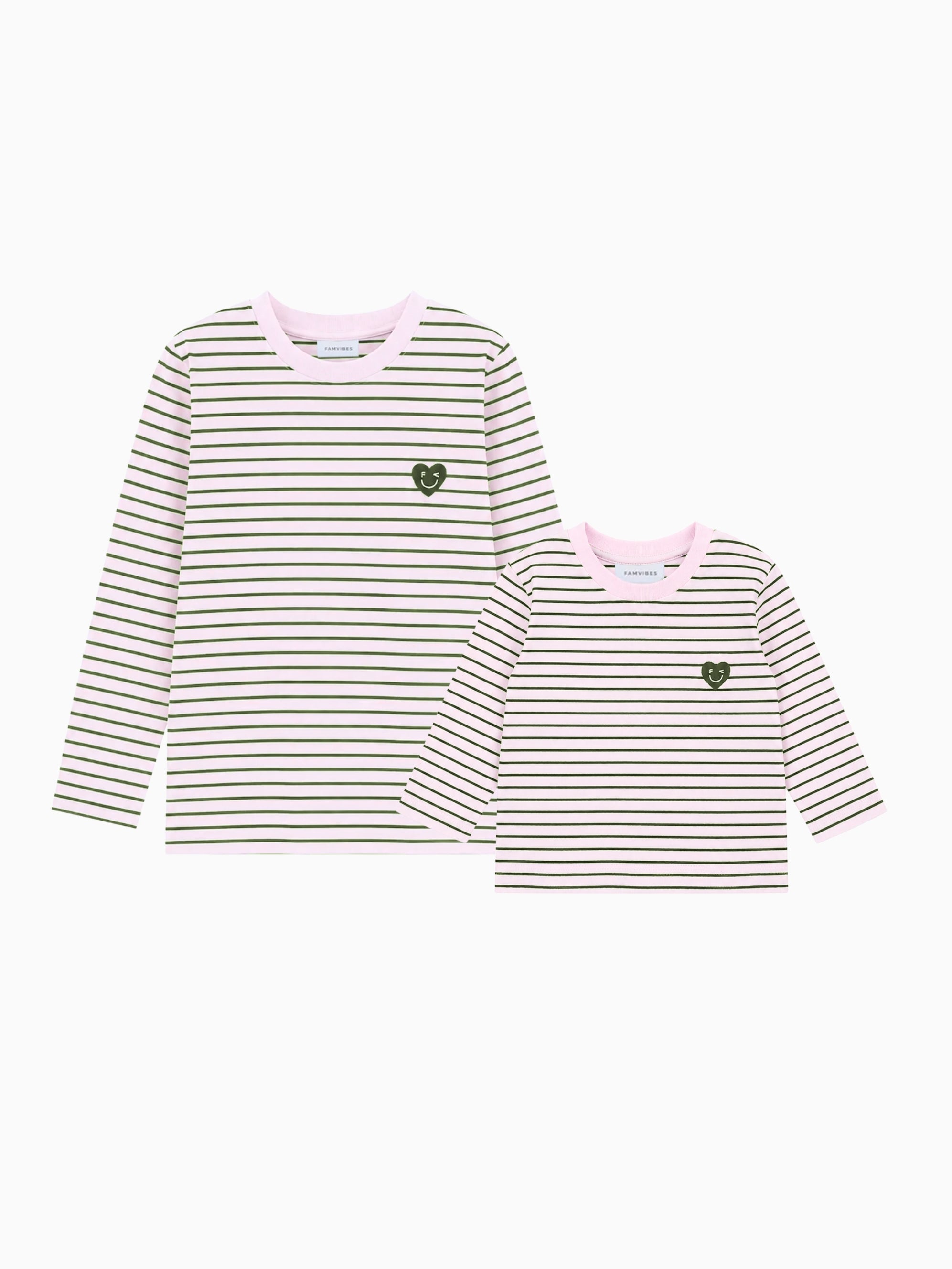 Family Set - Longsleeve rosa - FAMVIBES