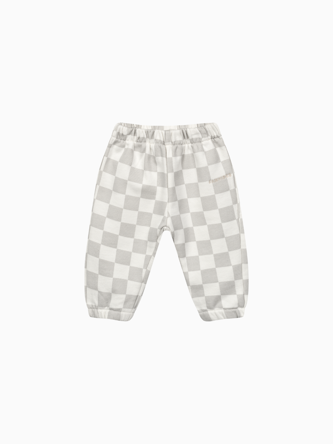 CHECKERED Pants BABY - sand - FAMVIBES