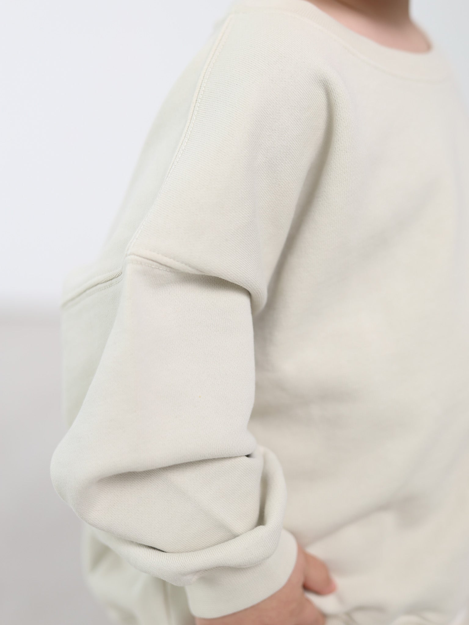 HEY BABY Sweatshirt - beige/taupe - FAMVIBES