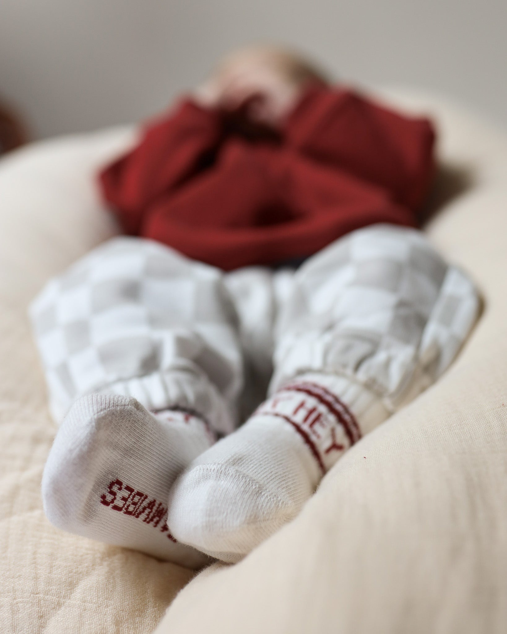 Bundle Deal HEY BABY - burgundy - FAMVIBES