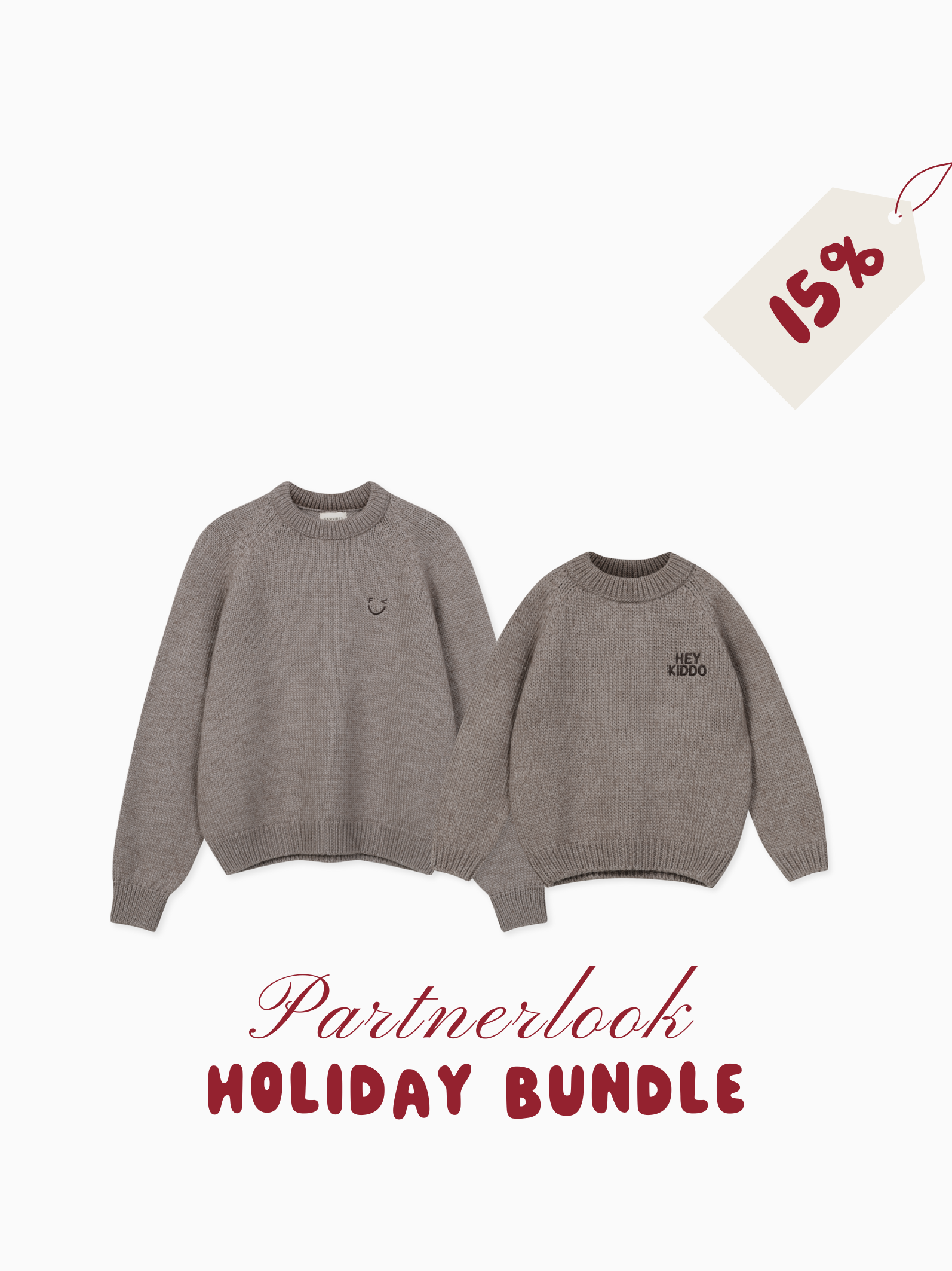 Bundle Deal Strickpullover - chocolate