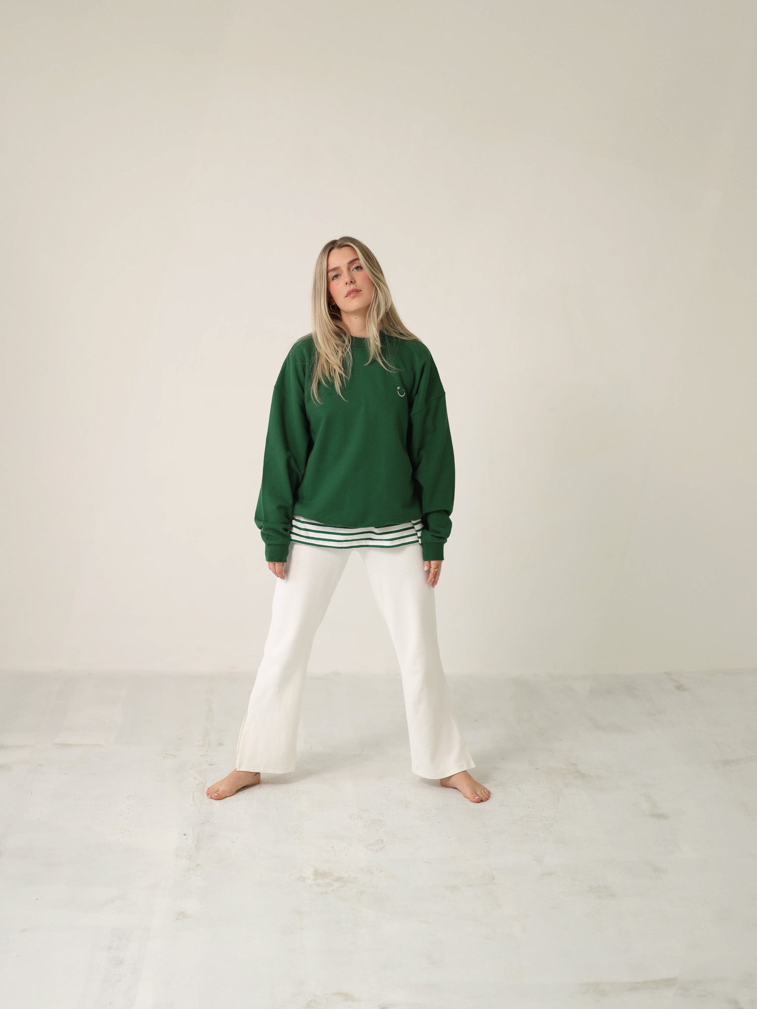 Sweater ICON - green - FAMVIBES