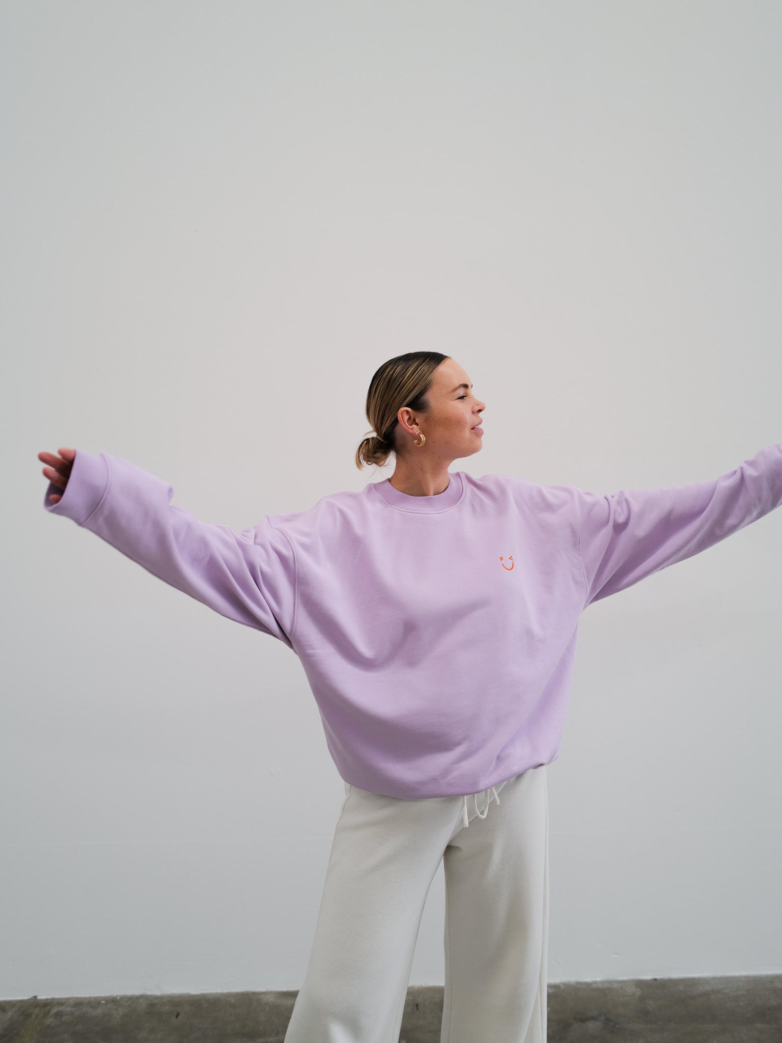 Sweater ICON - lavender - FAMVIBES