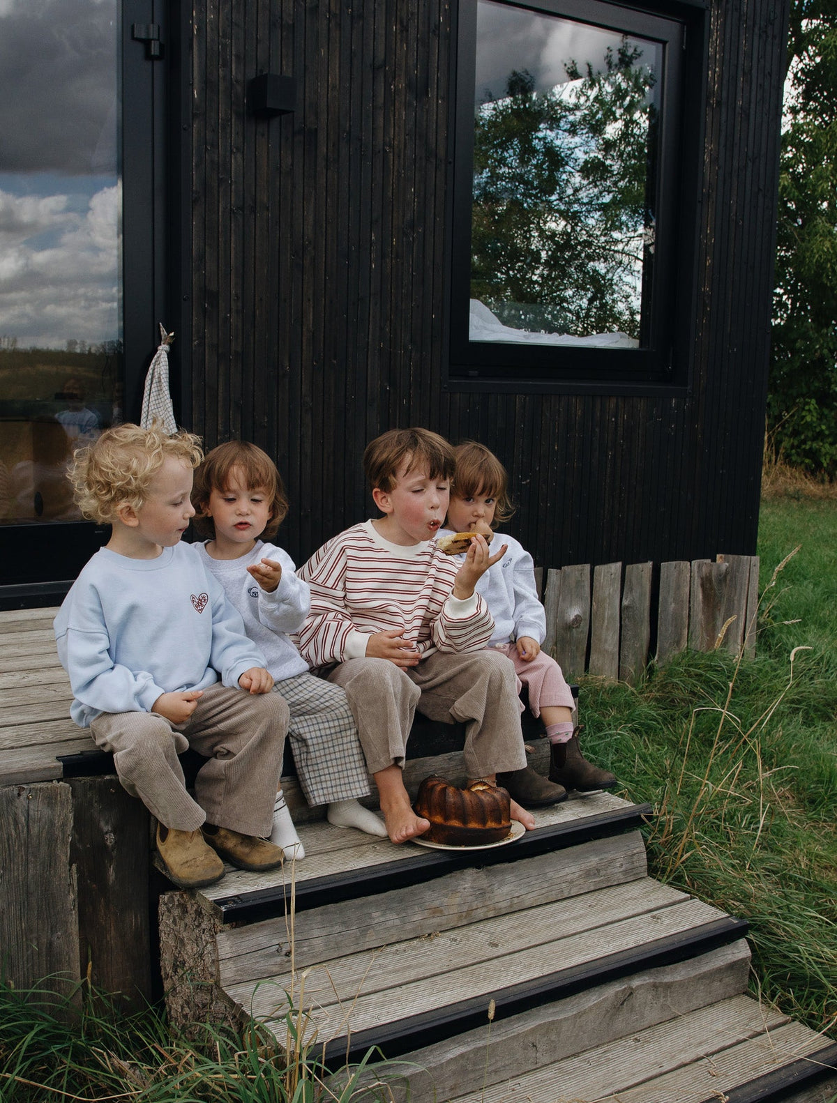 Cord Pants Kids - braun - FAMVIBES