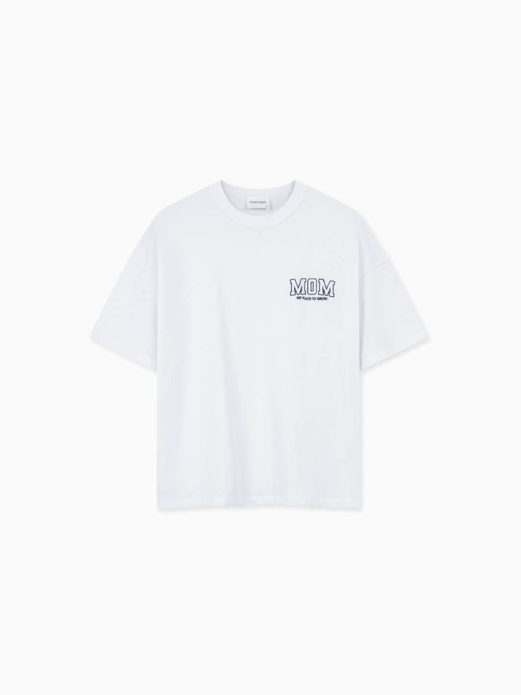 MOM -PLACE TO GROW - Shirt weiss - FAMVIBES