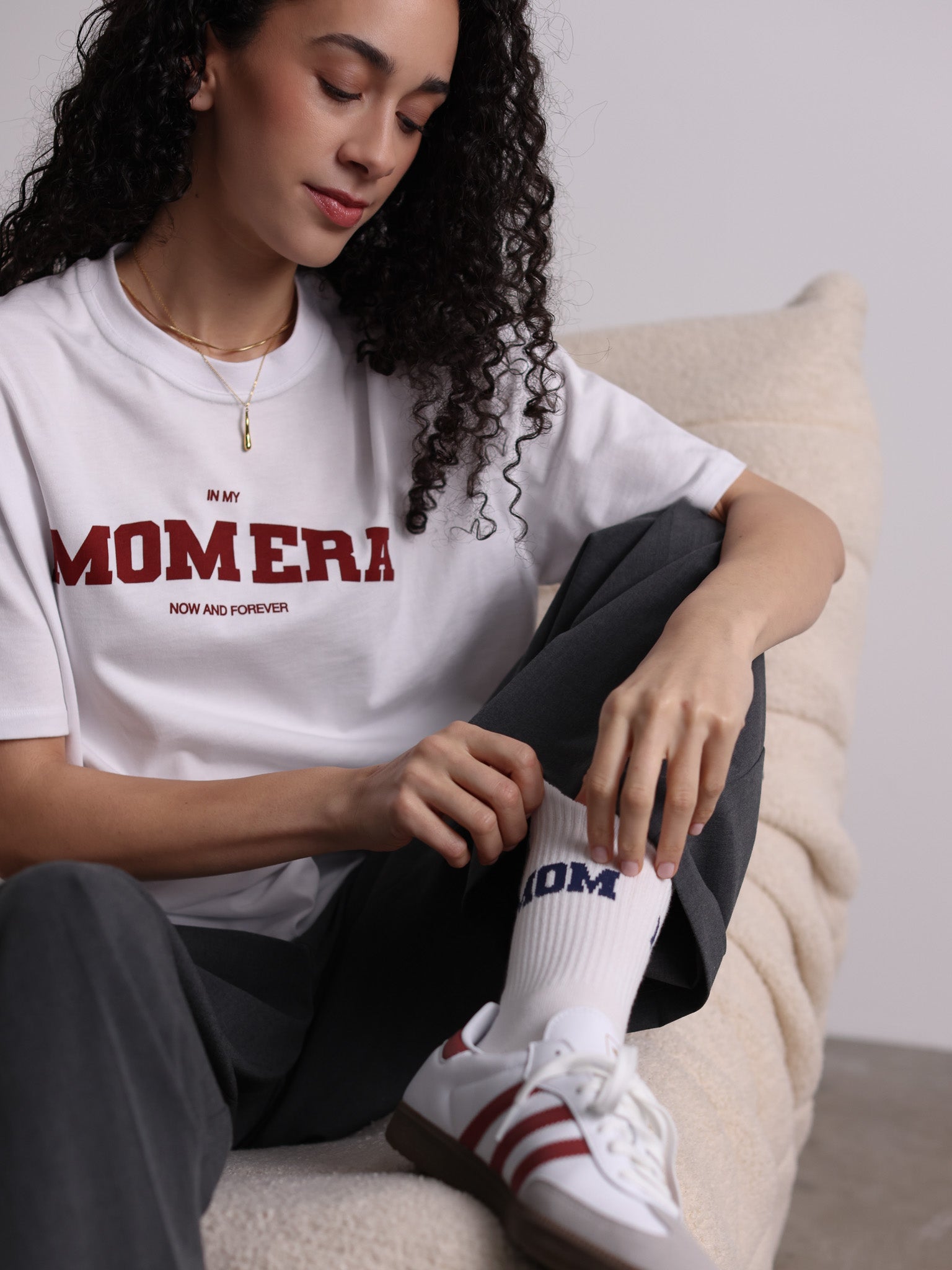 MOM ERA Shirt - burgundy