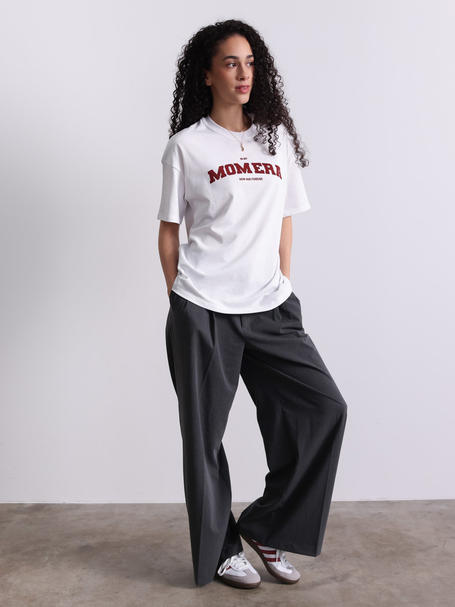 MOM ERA Shirt - burgundy - FAMVIBES