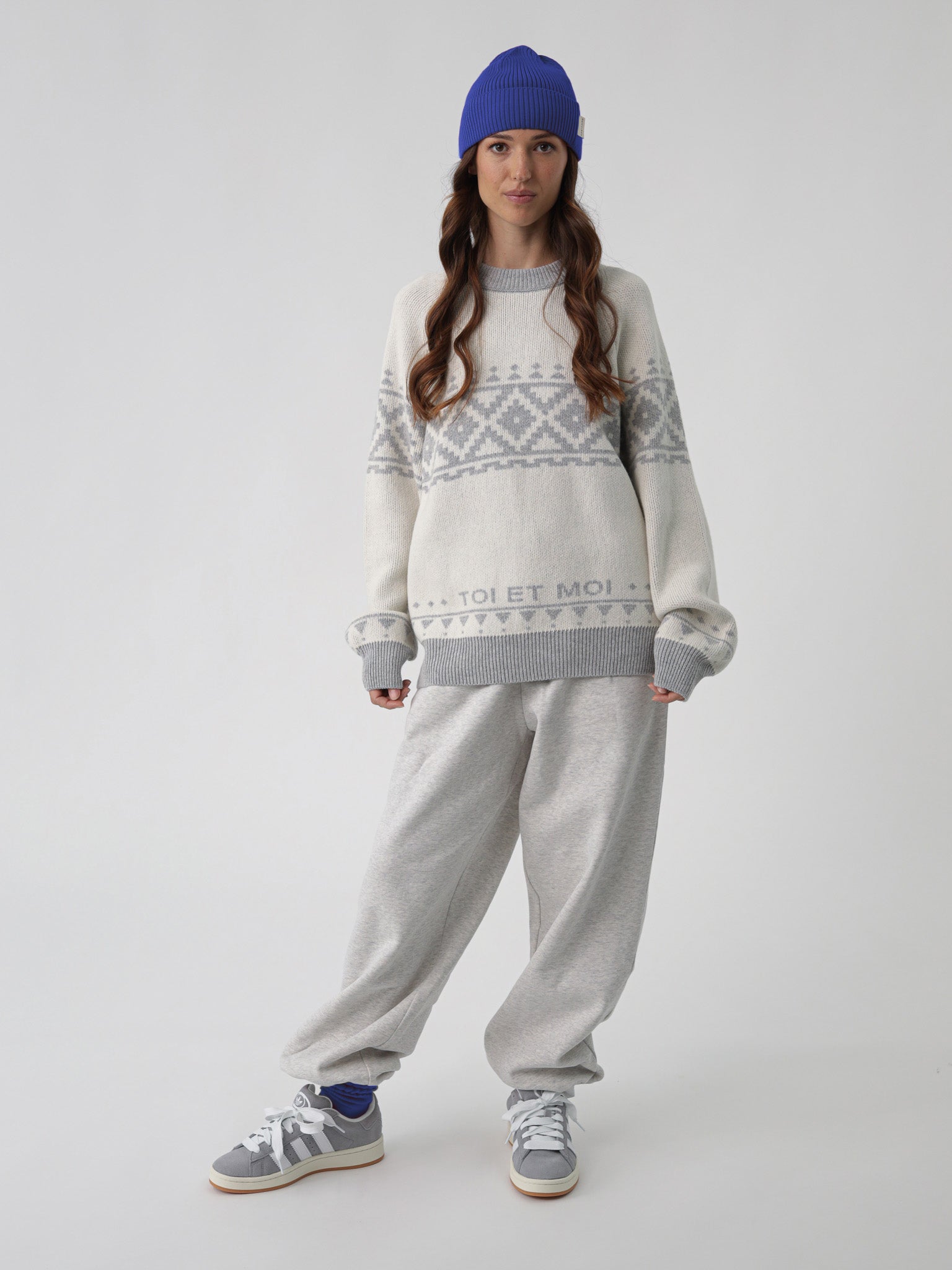 SLOUCHY Socken ADULT - WINTERNIGHT BLUE - FAMVIBES