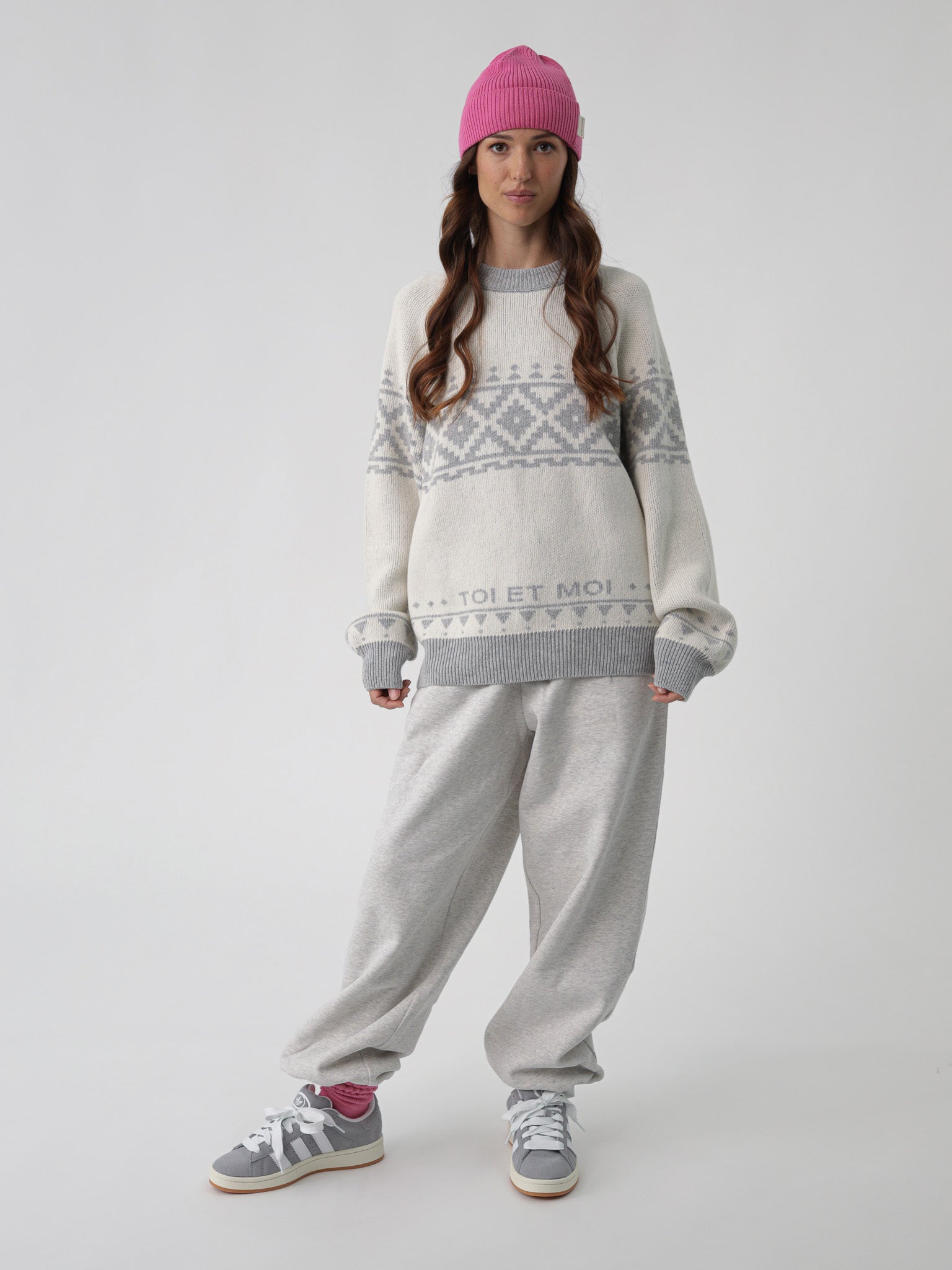 Beanie SNUGGLY Adult - HAPPY PINK - FAMVIBES