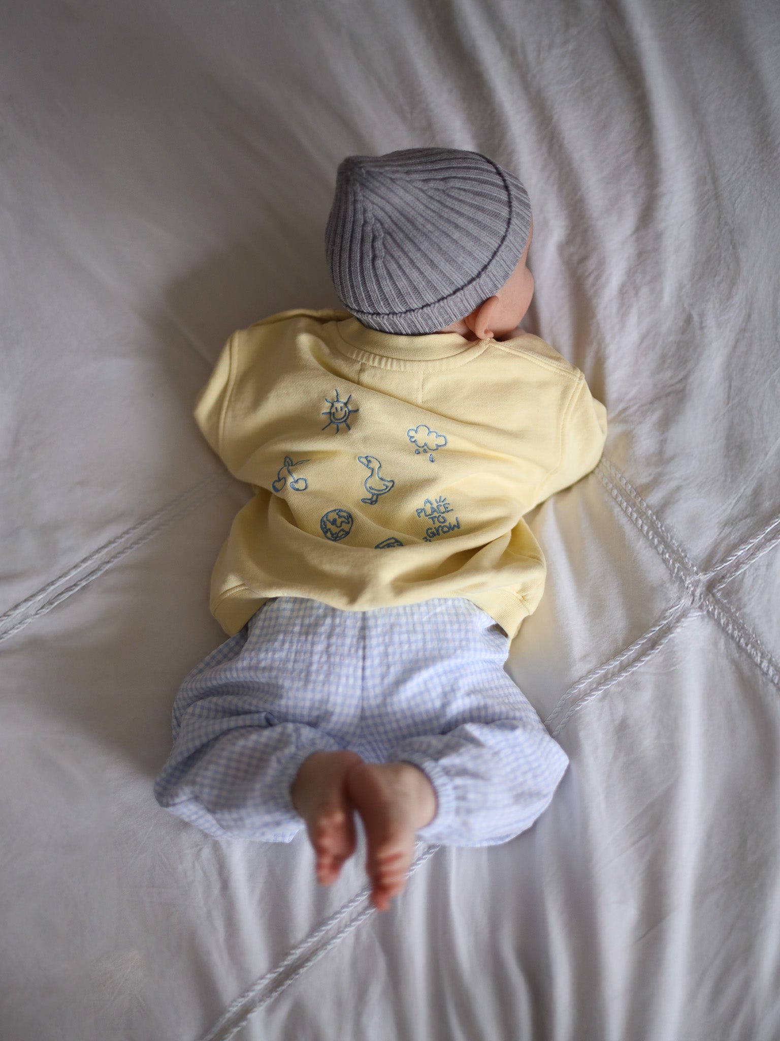 BLUE Vichykaro Pants Baby - FAMVIBES