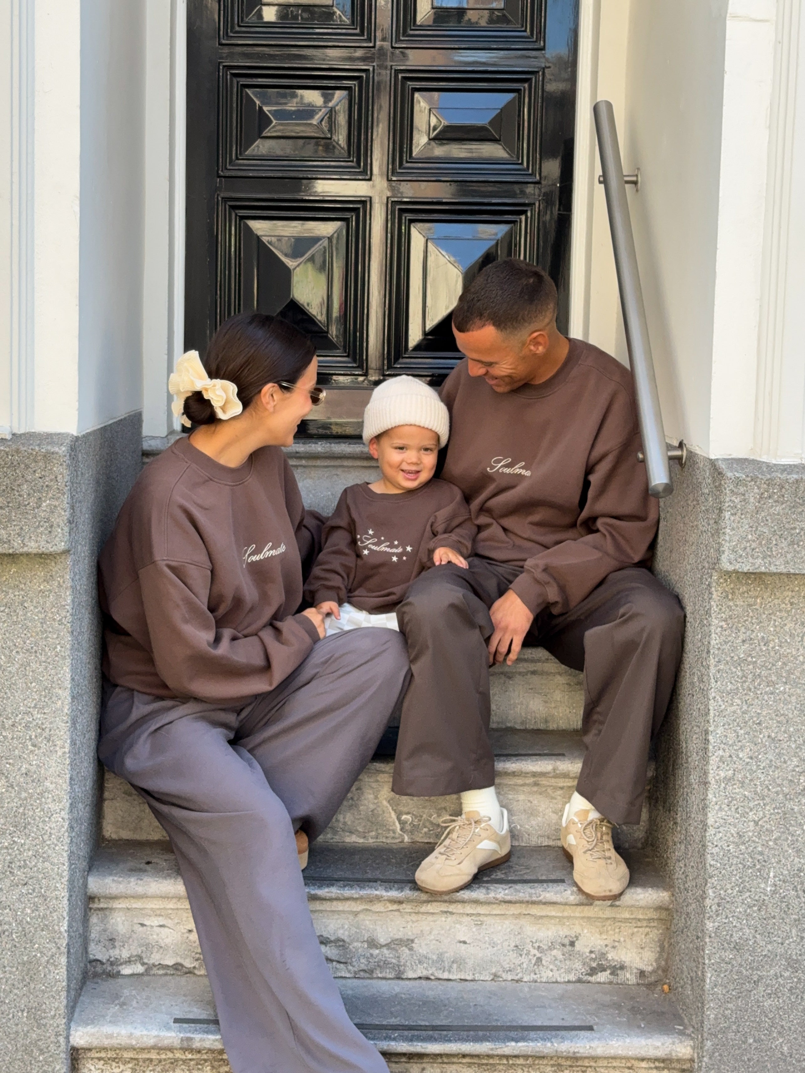 SOULMATE Sweatshirt Baby/Kids - brown