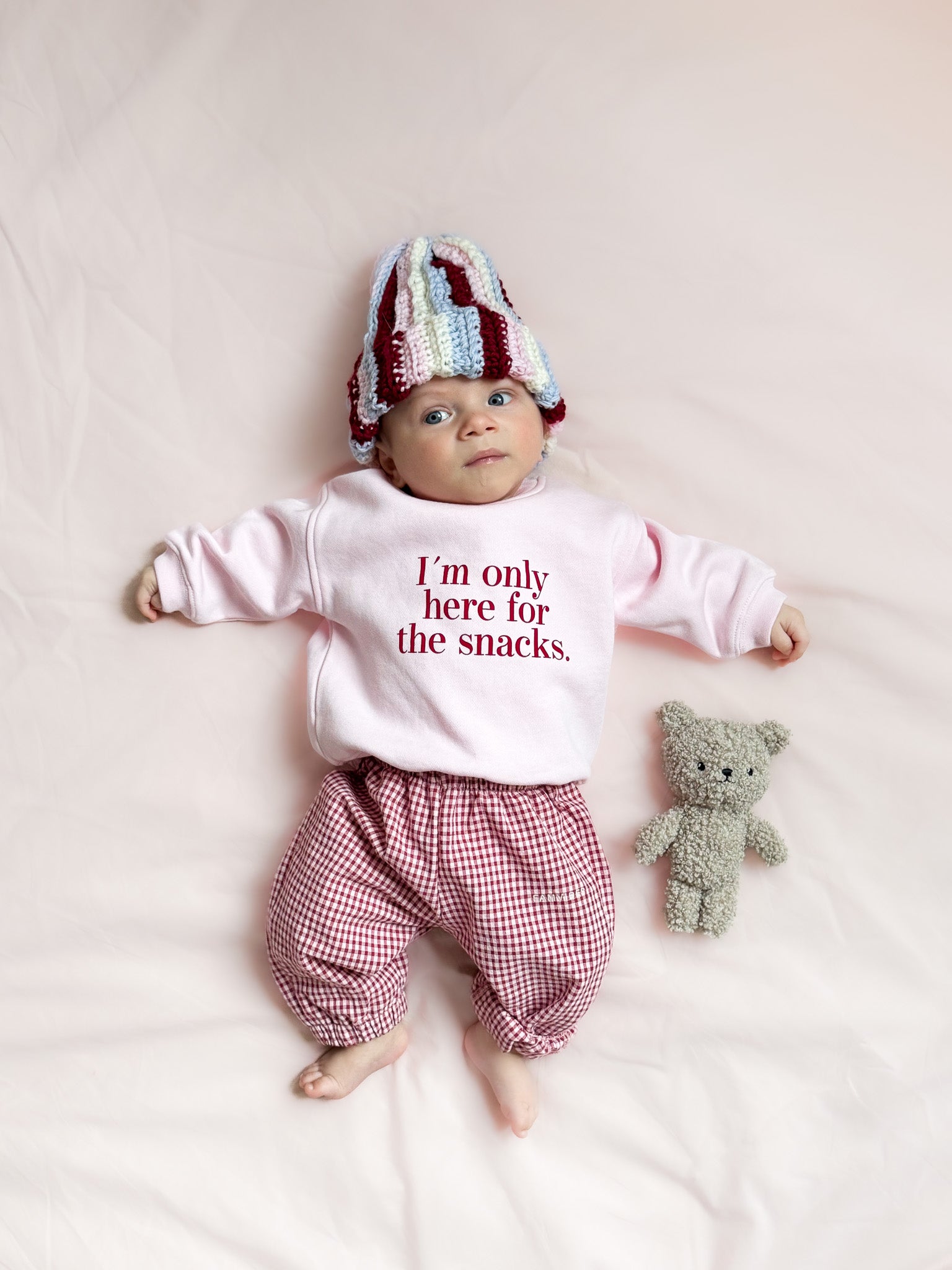 SNACKS ONLY Sweatshirt Baby/Kids - FAMVIBES