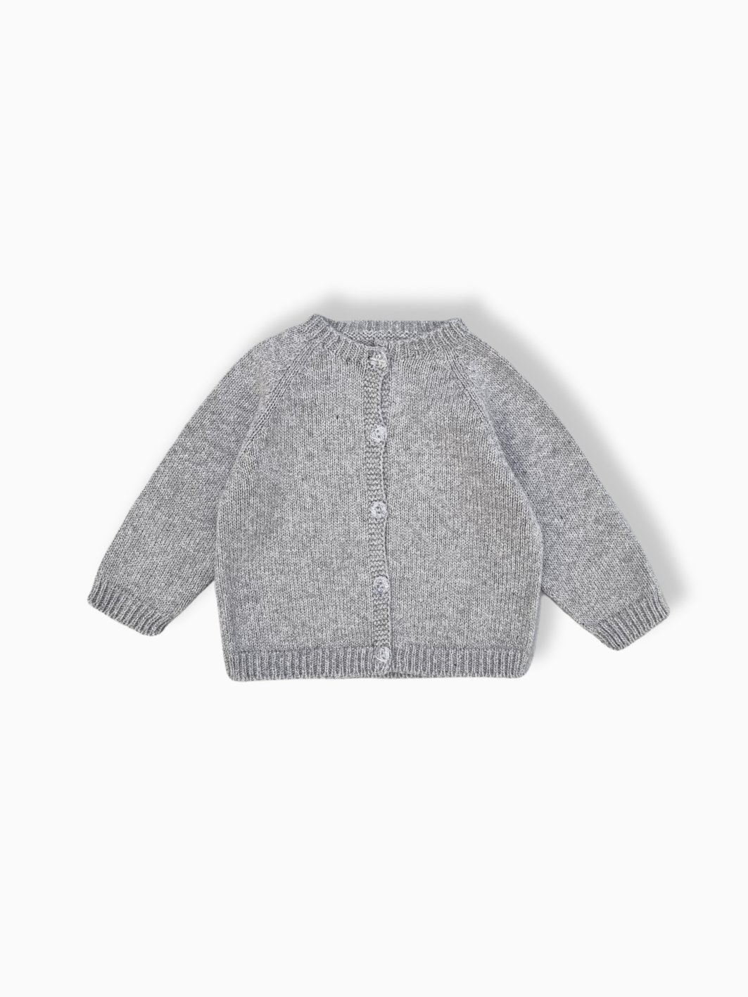 Strickjacke YOU ARE... tiny | grey - FAMVIBES