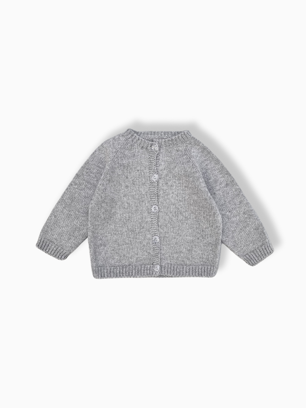 Strickjacke YOU ARE... tiny | grey - FAMVIBES 