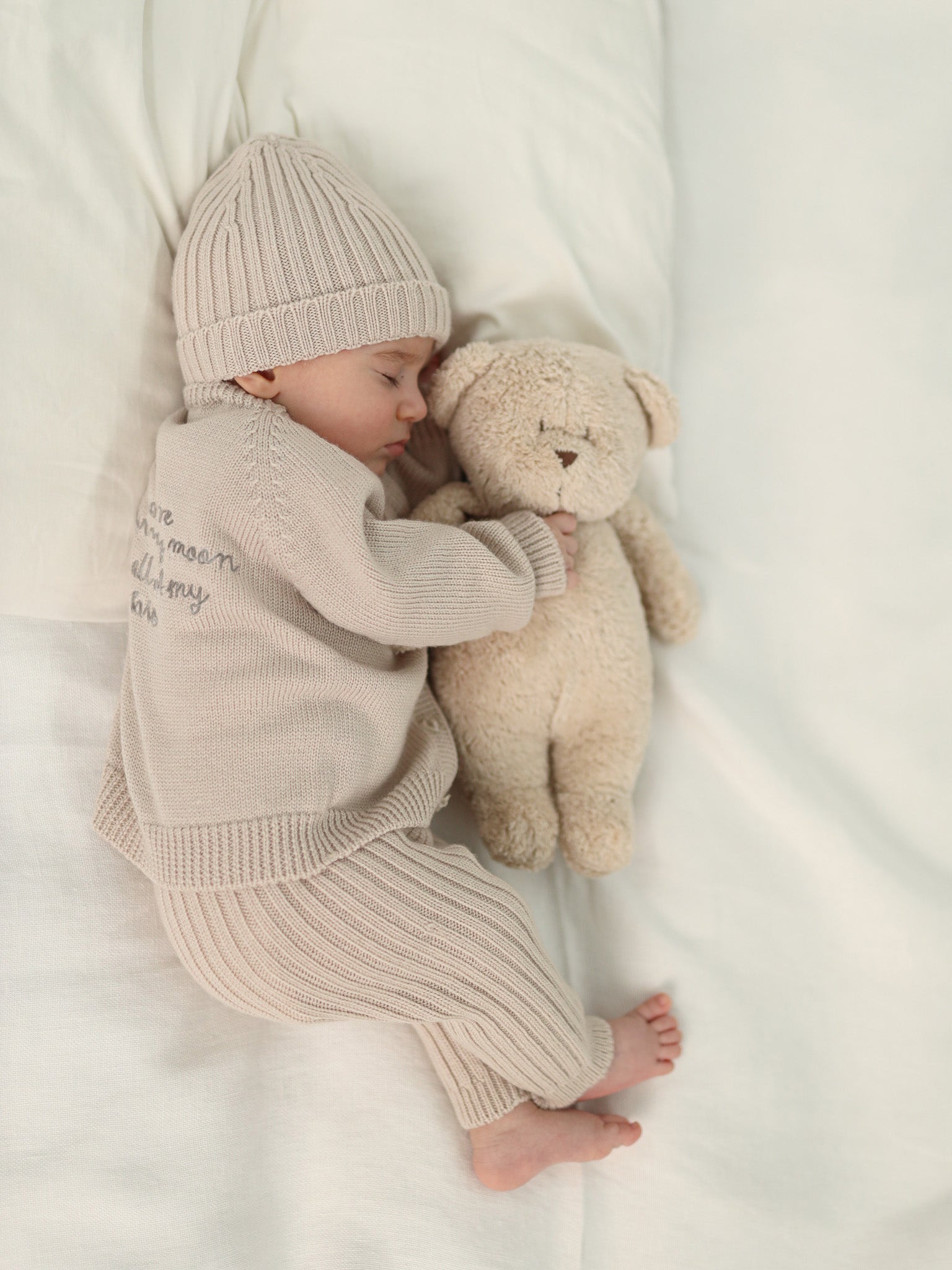 Strickleggings TINY 2.0 creme - FAMVIBES