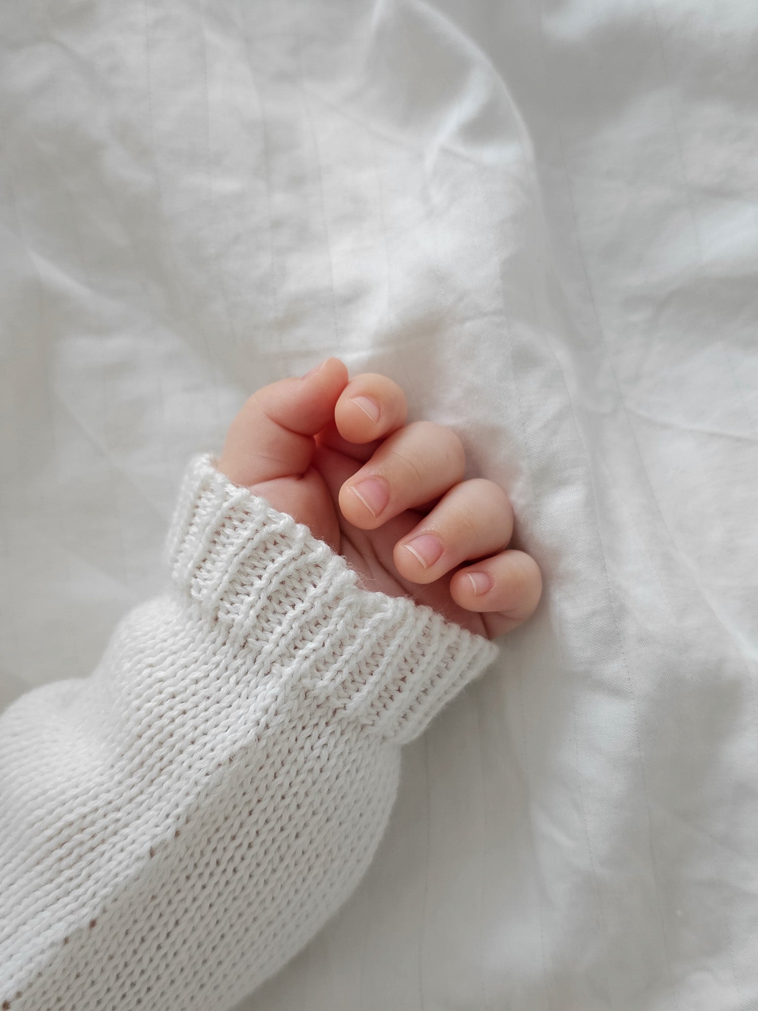 Strickjacke YOU ARE... tiny | milk - FAMVIBES