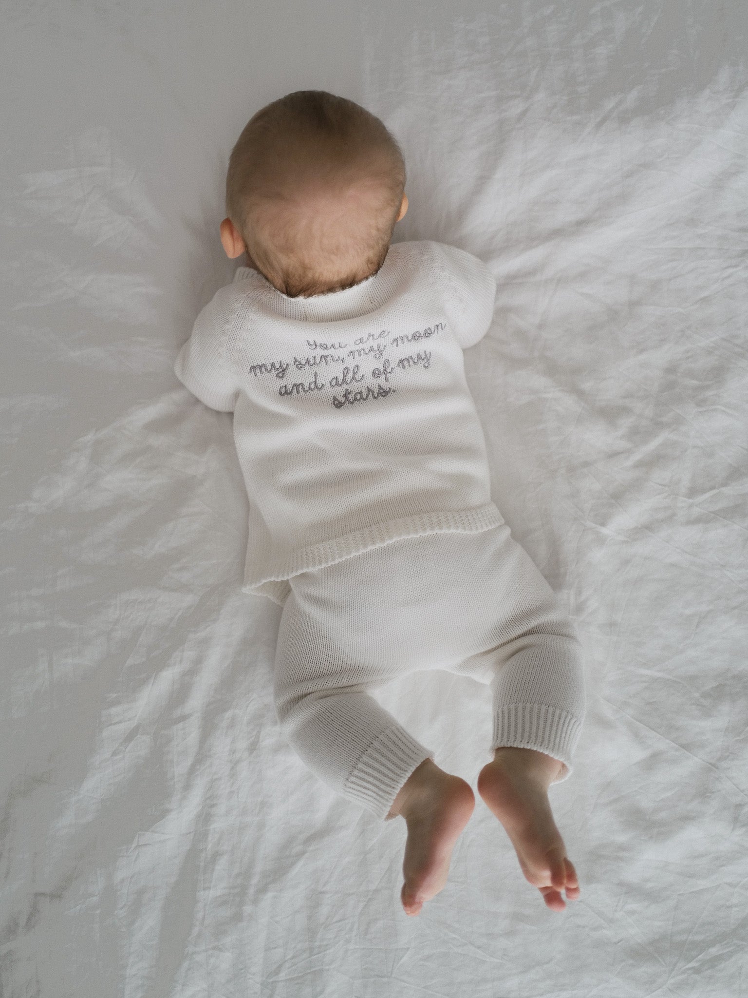 Strickjacke YOU ARE... tiny | milk - FAMVIBES