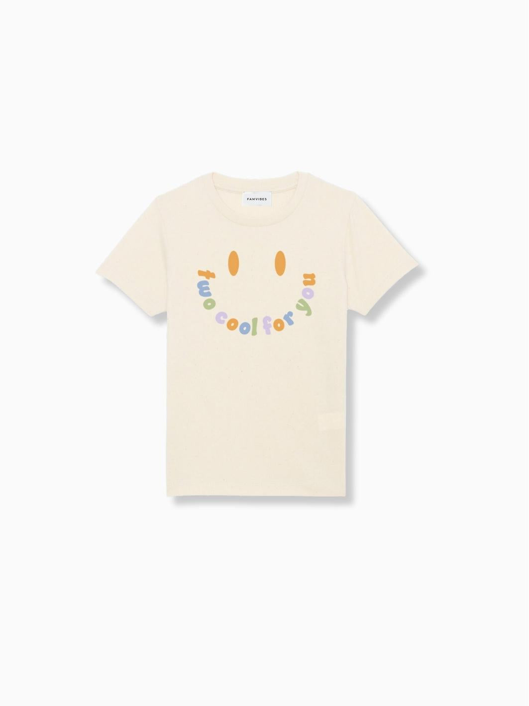 TWO - Kids Smiley Meilenstein T-Shirt - FAMVIBES