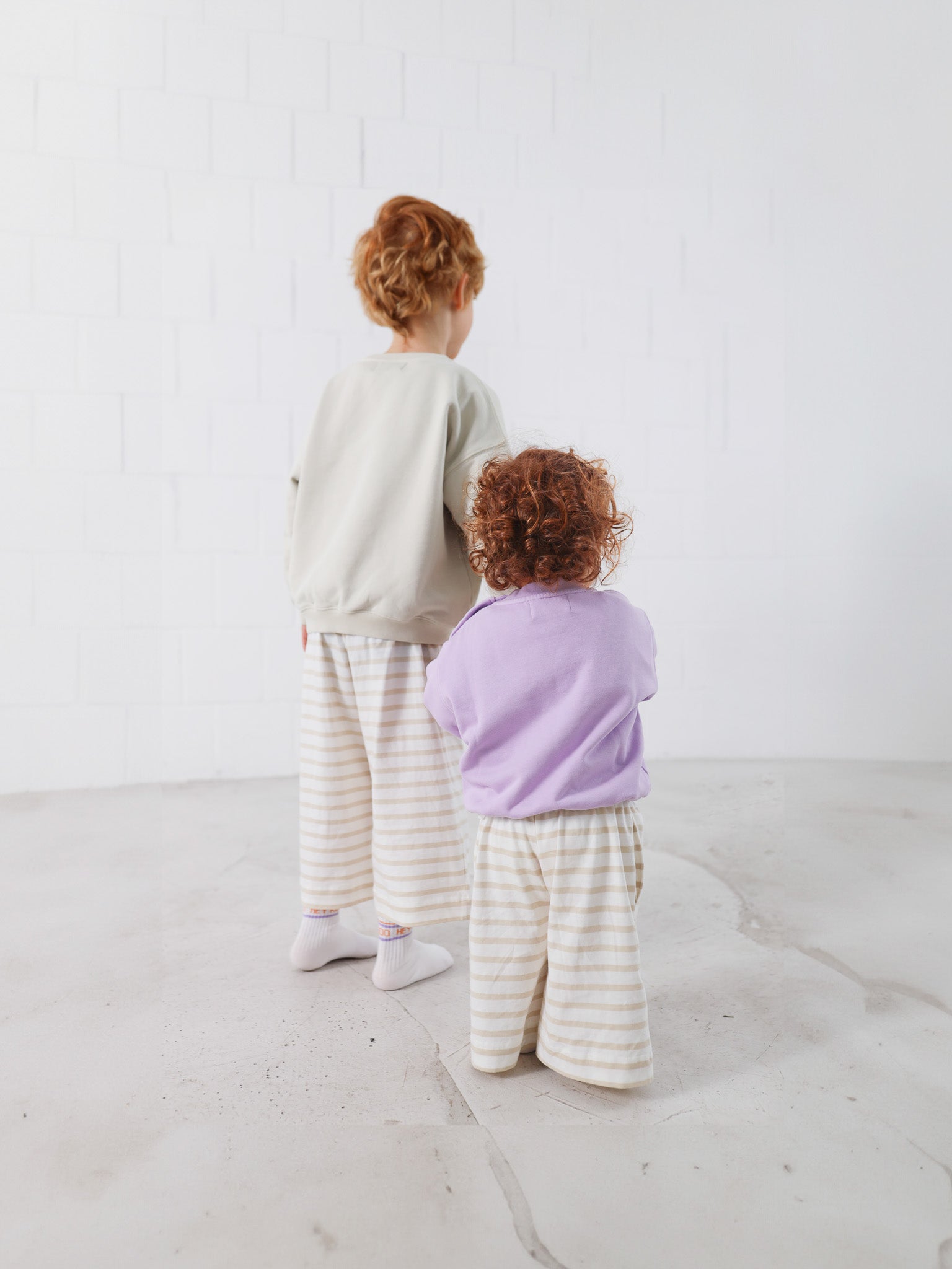 HEY KIDDO Sweatshirt - beige/ taupe - FAMVIBES