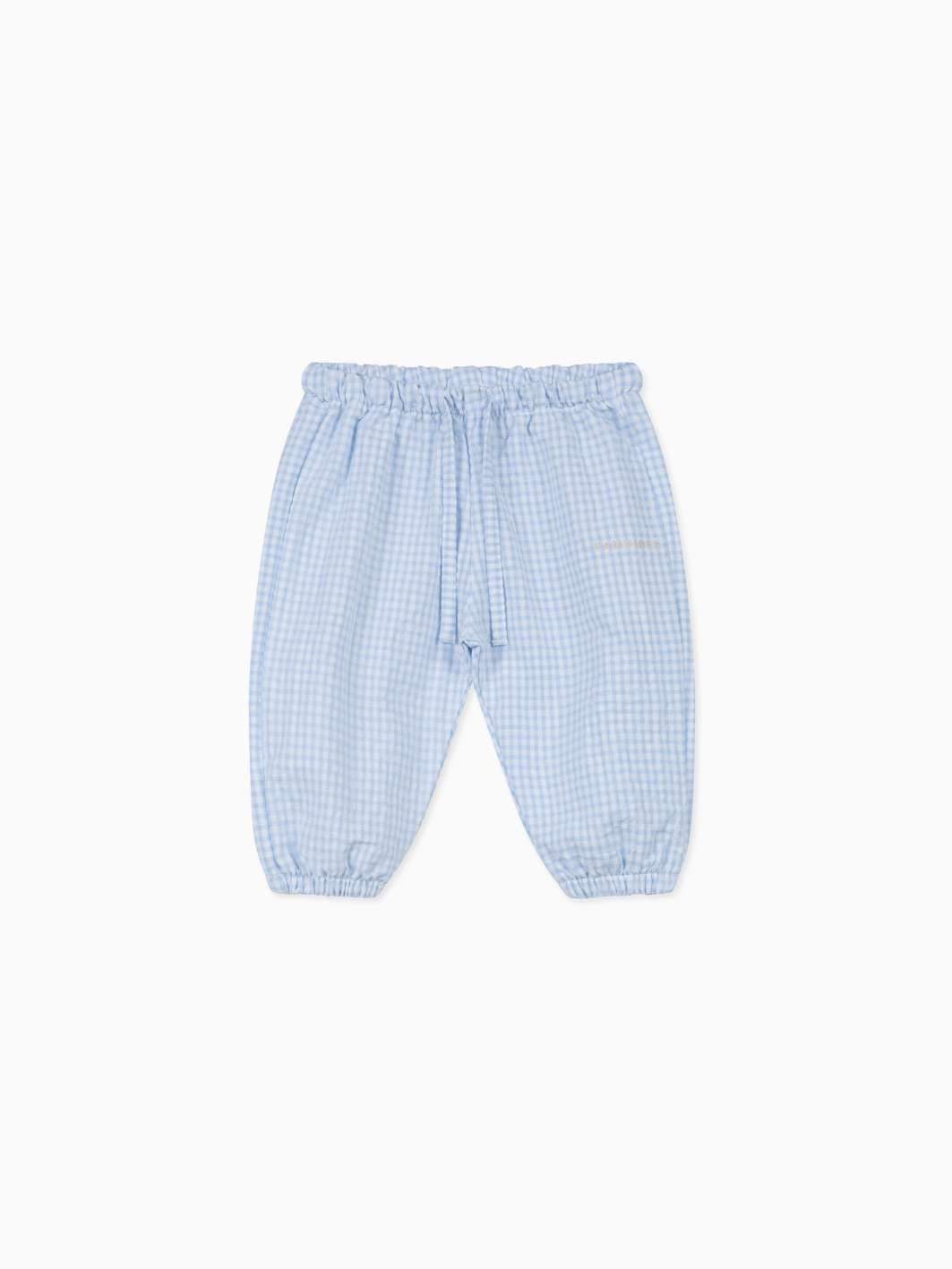 BLUE Vichykaro Pants Baby - FAMVIBES
