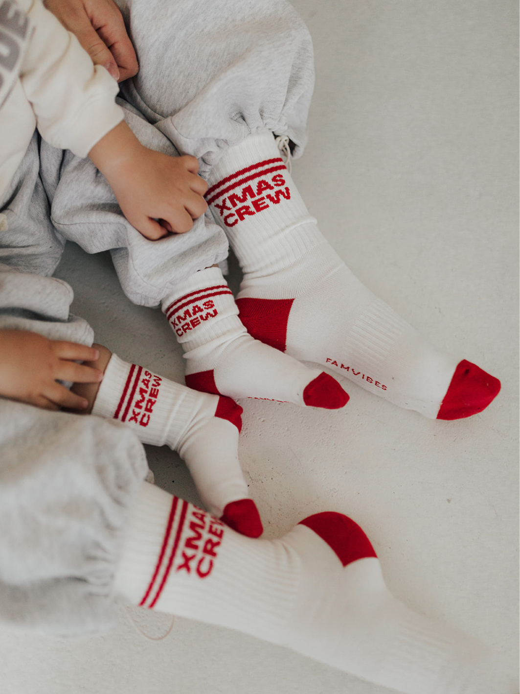 X-MAS CREW Socken Baby/Kids - FAMVIBES