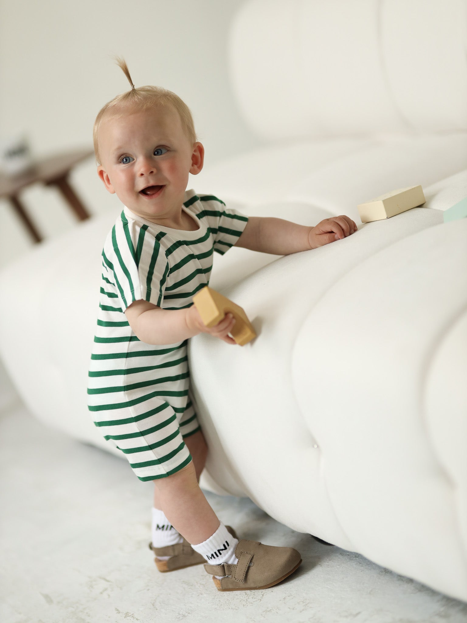 Striped Romper Baby - FAMVIBES 