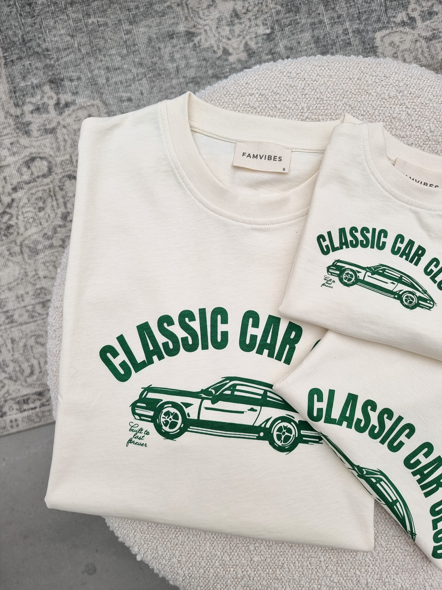 CLASSIC CAR CLUB Shirt Baby - FAMVIBES