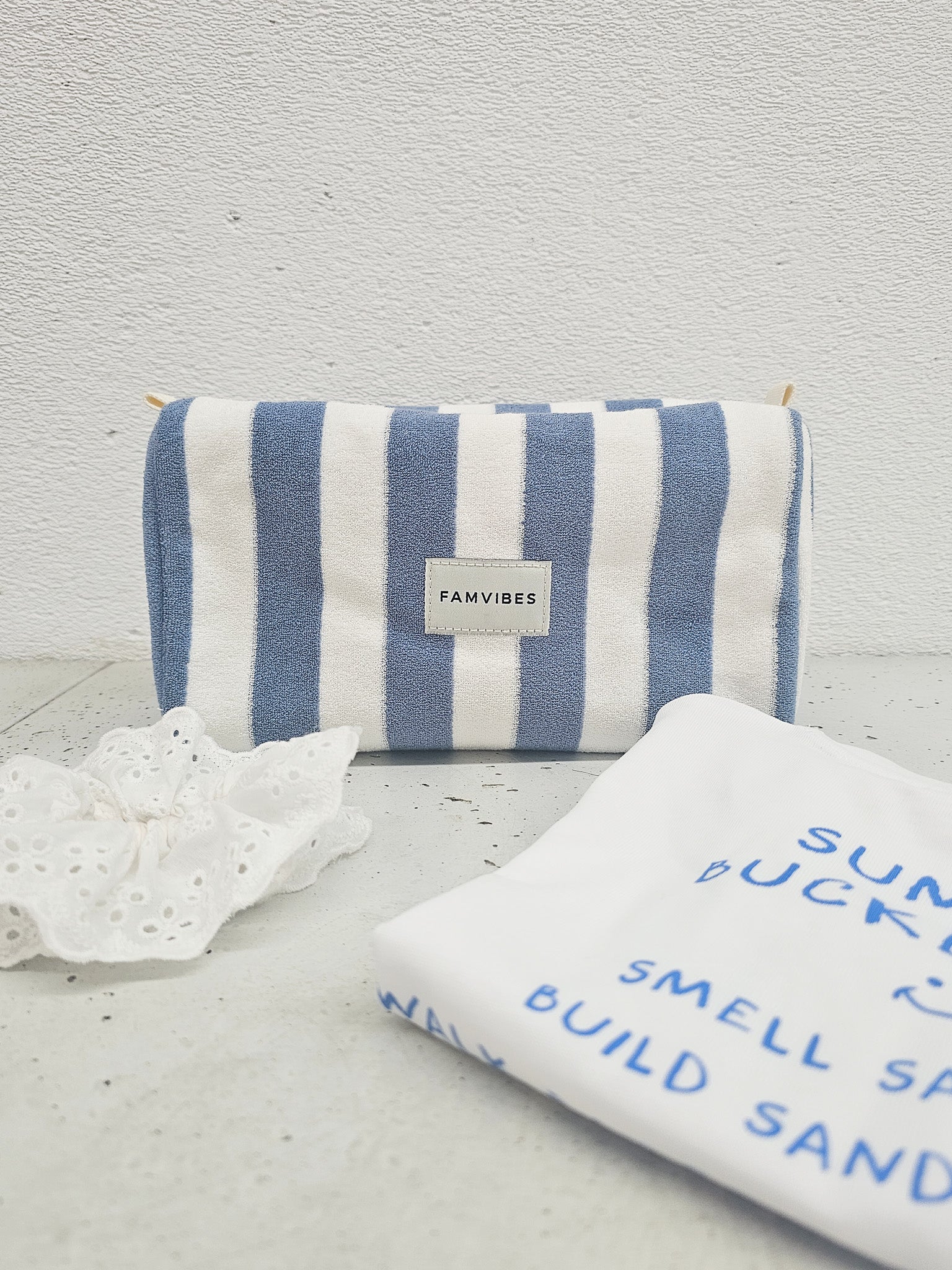 Cosmetic Bag - Ocean Blue