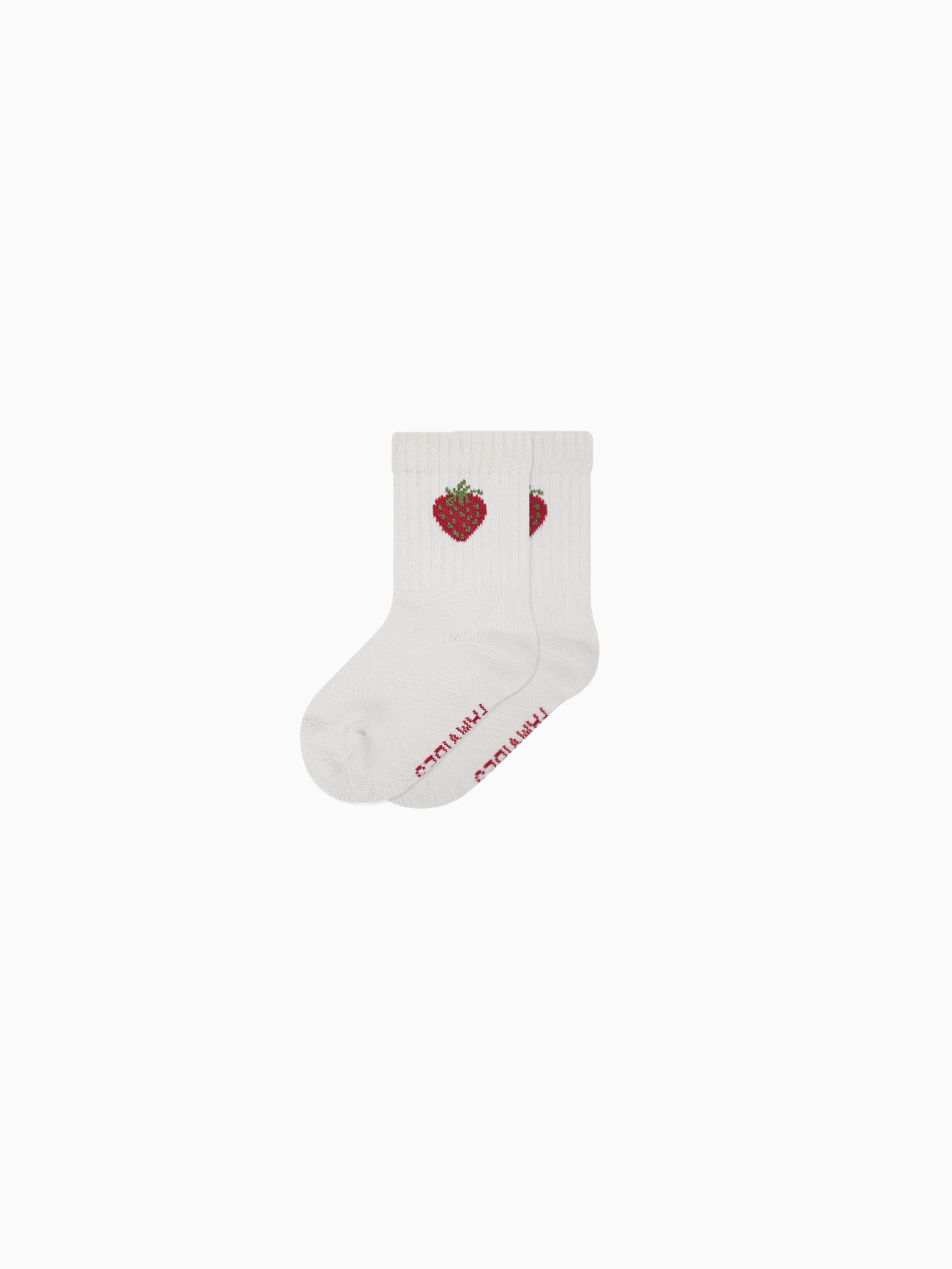 Strawberry Socken - milk - FAMVIBES