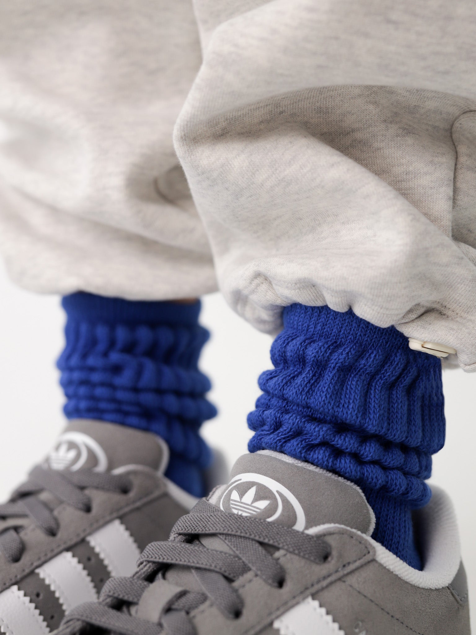 SLOUCHY Socken KIDS - WINTERNIGHT BLUE - FAMVIBES