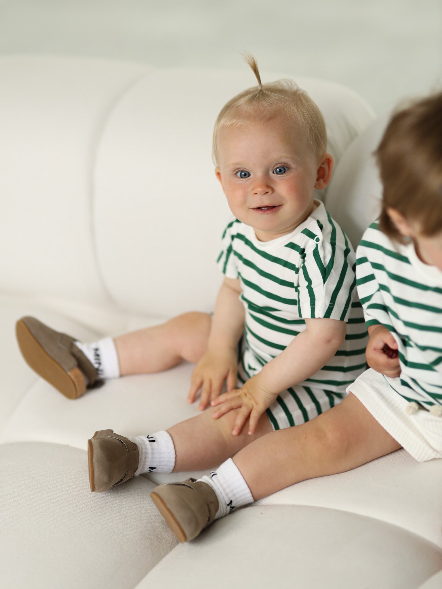 Striped Romper Baby - FAMVIBES 