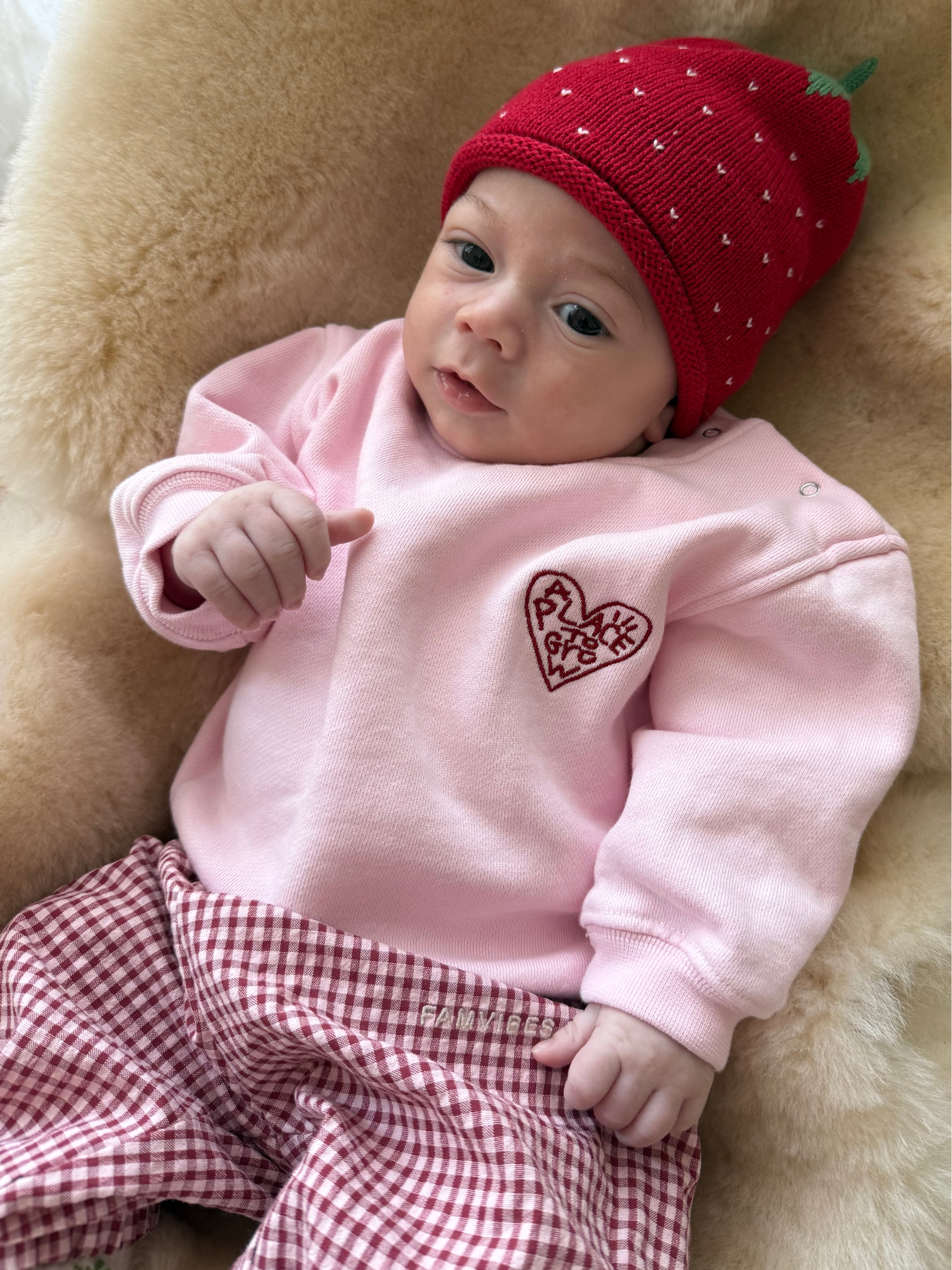 Vichykaro Pants Baby - red - FAMVIBES